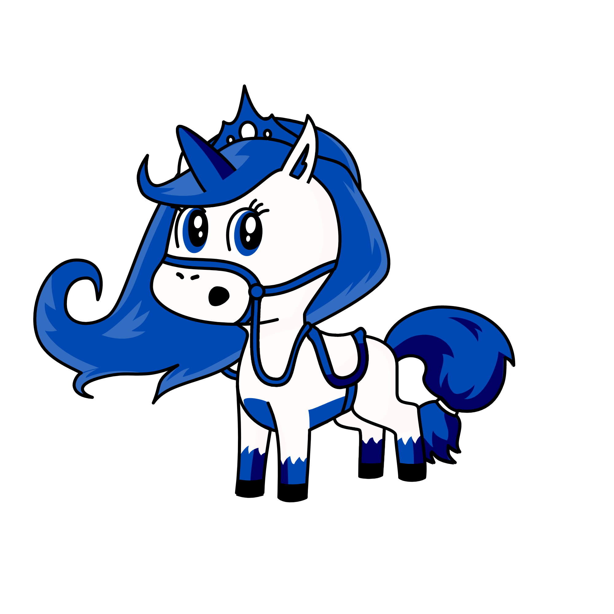 snow queen, the unicorn