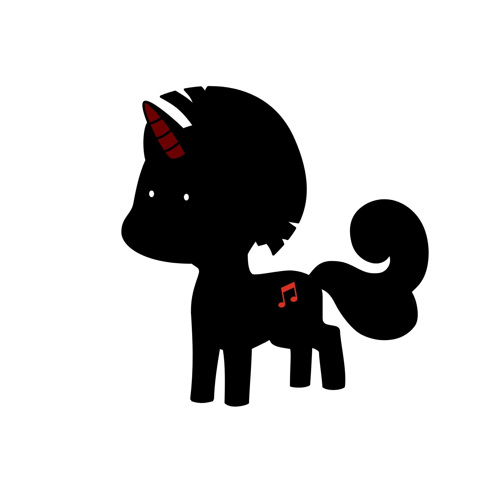 dark, the unicorn