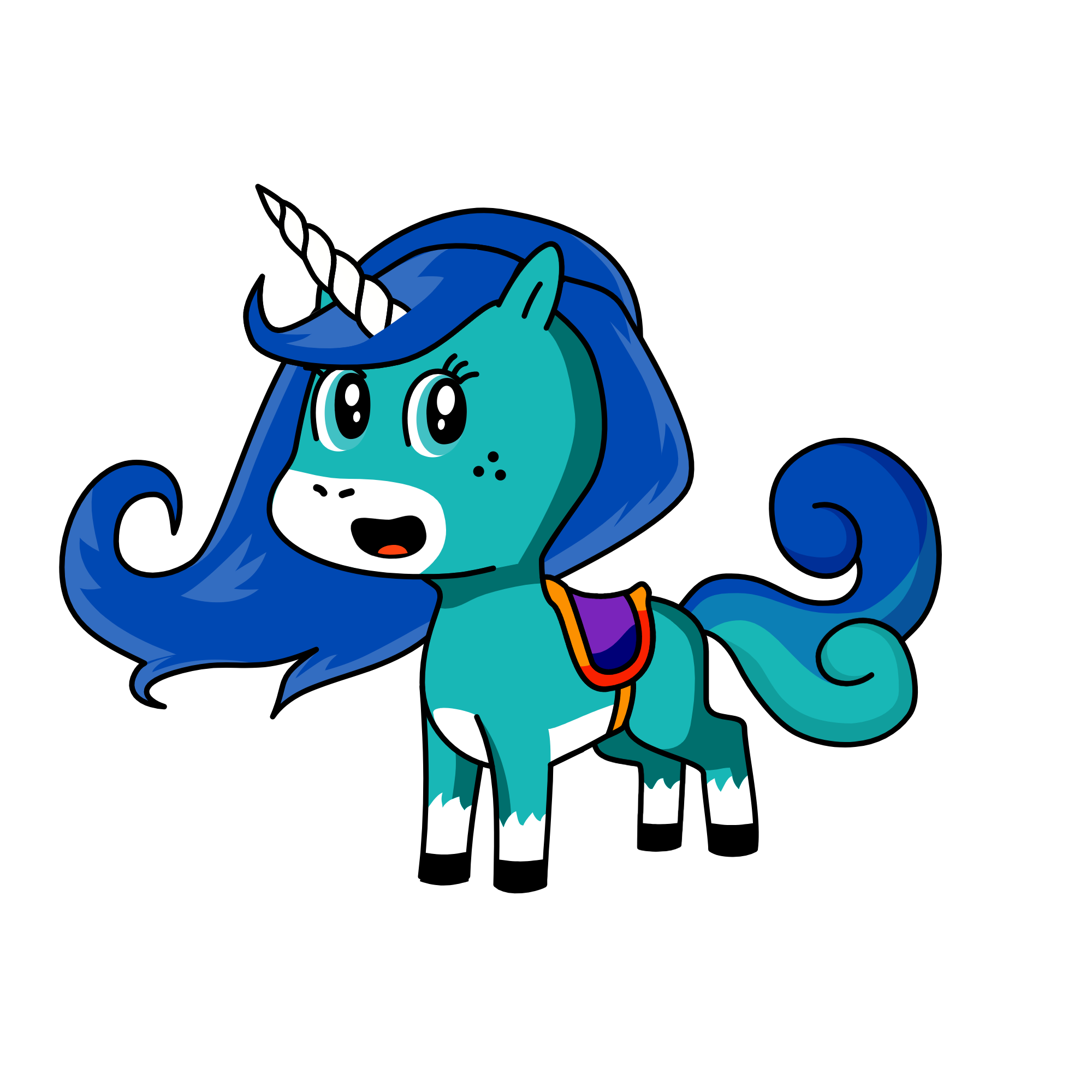 night, the unicorn