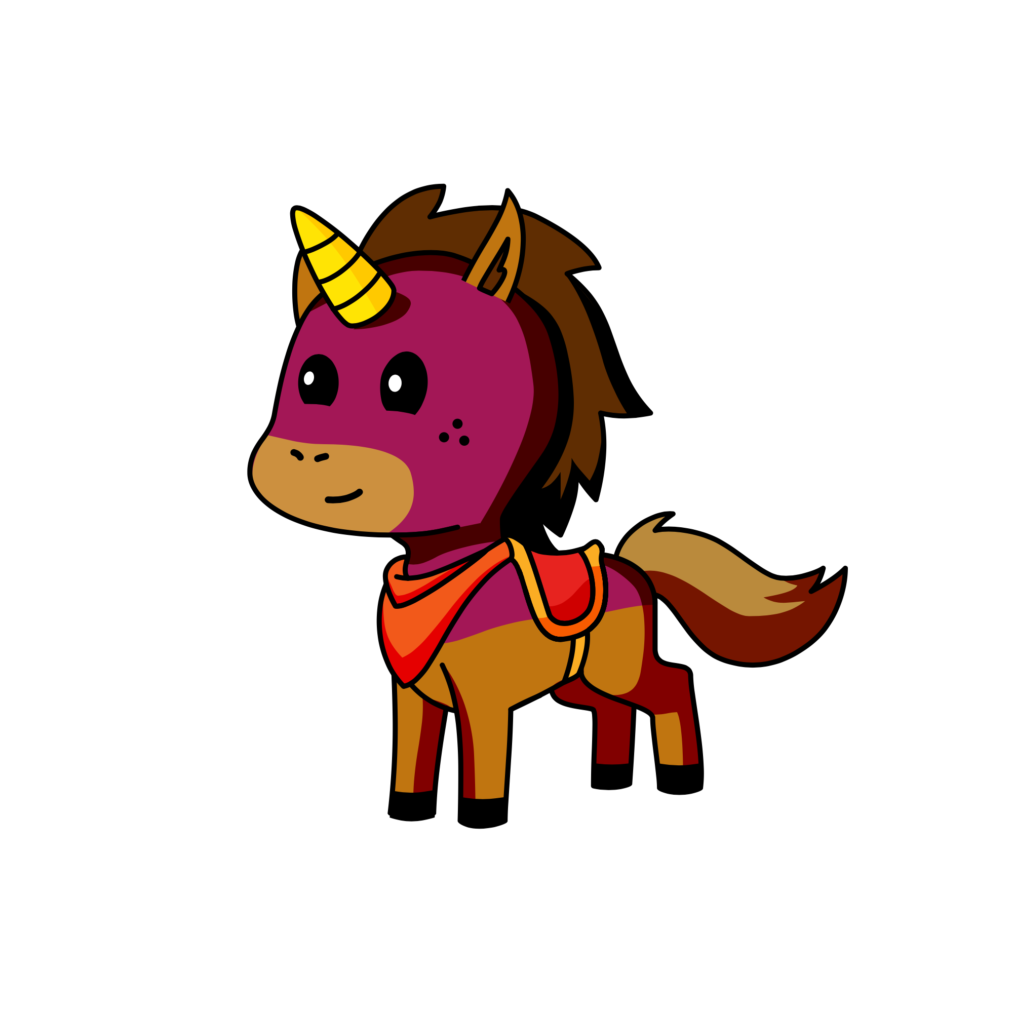 nothing, the unicorn