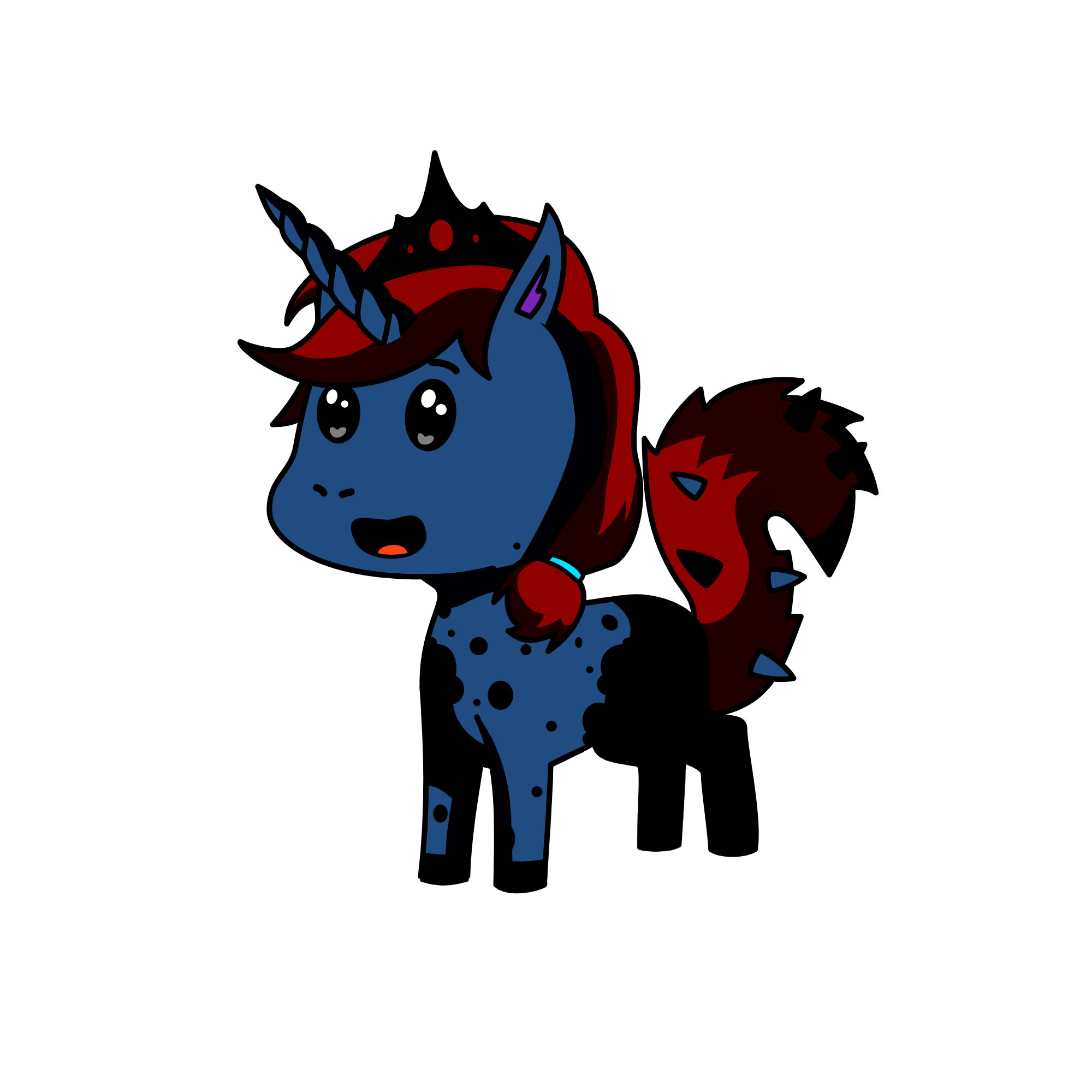Vampire Velvet, the unicorn