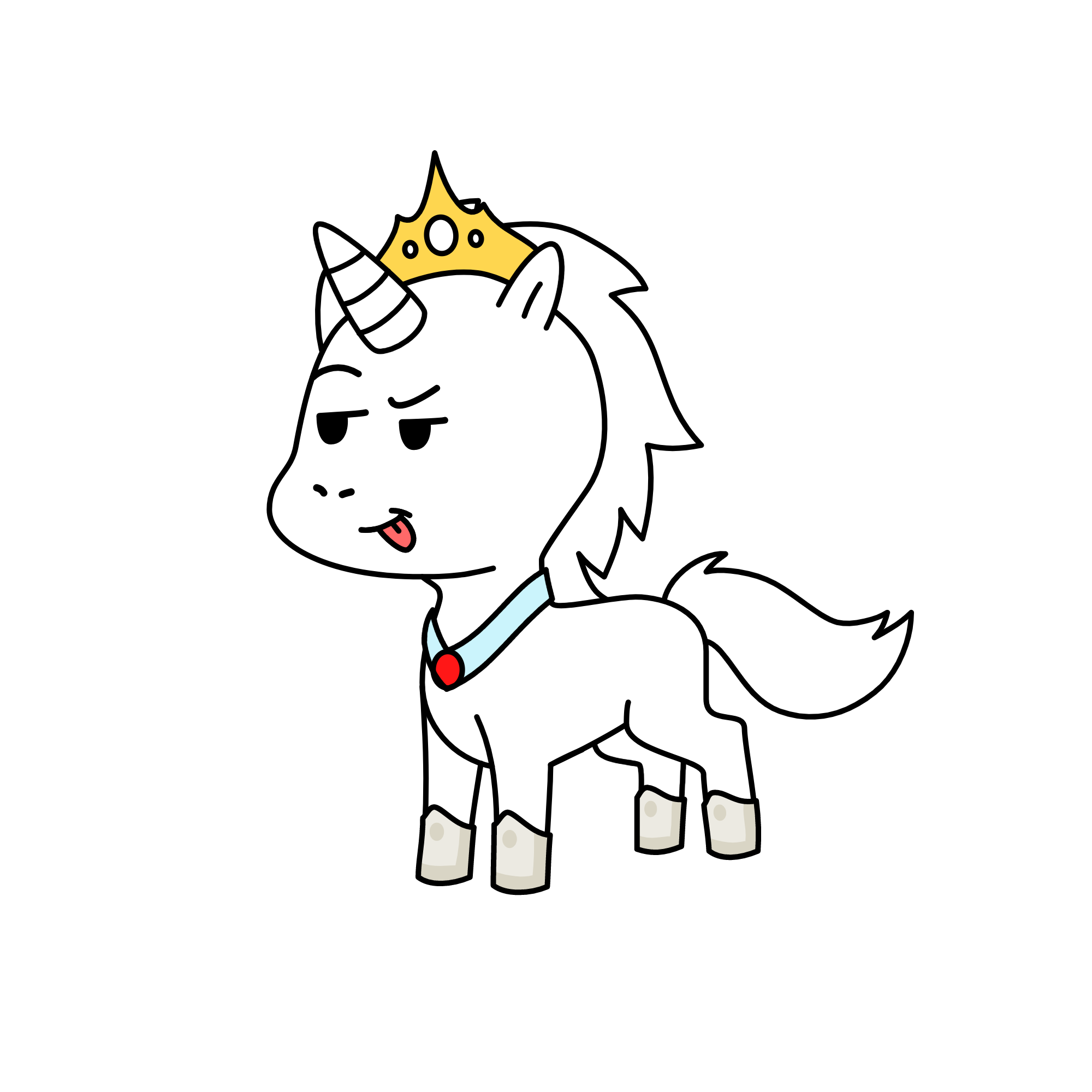 weirdo butt cheek, the unicorn
