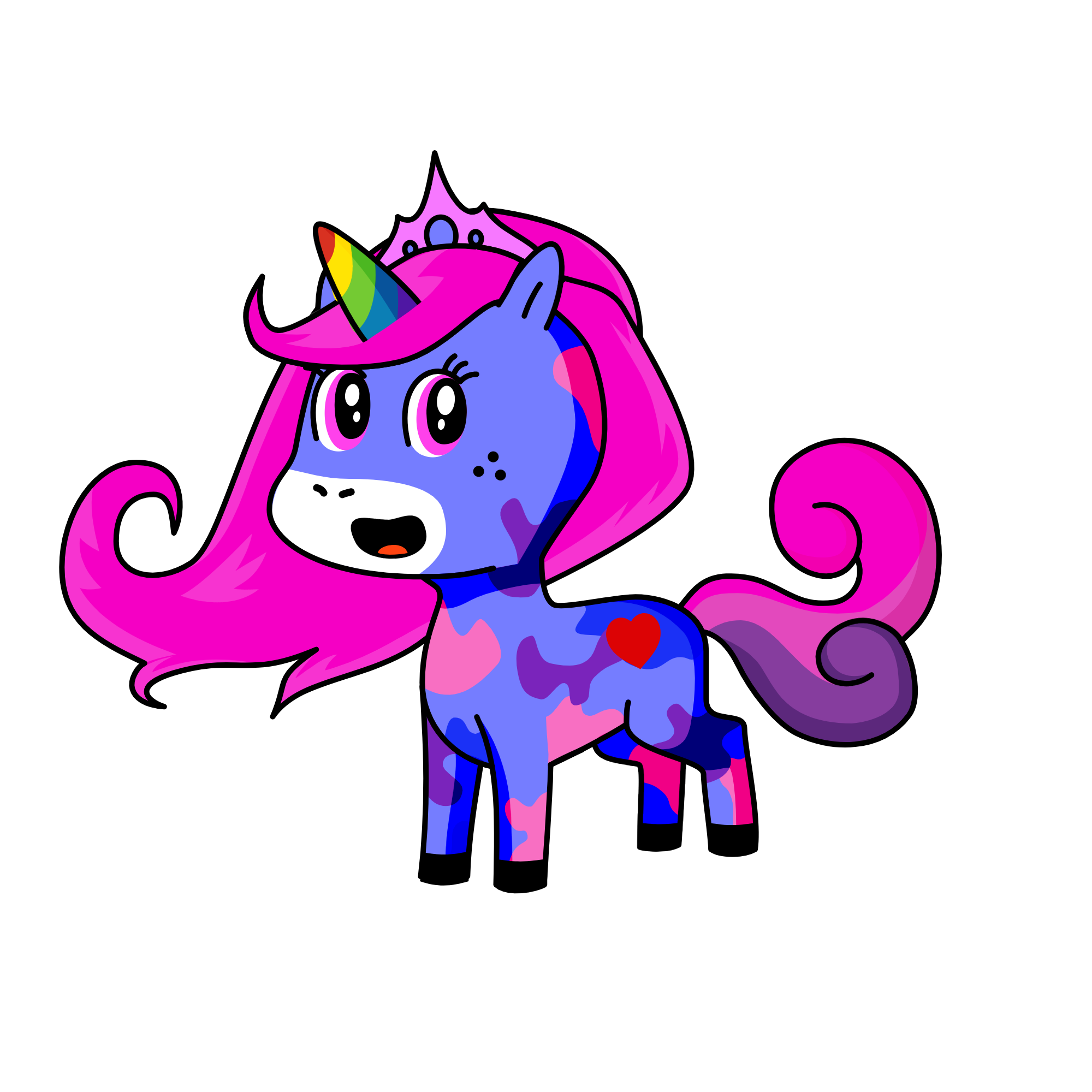 princess Celisetia, the unicorn