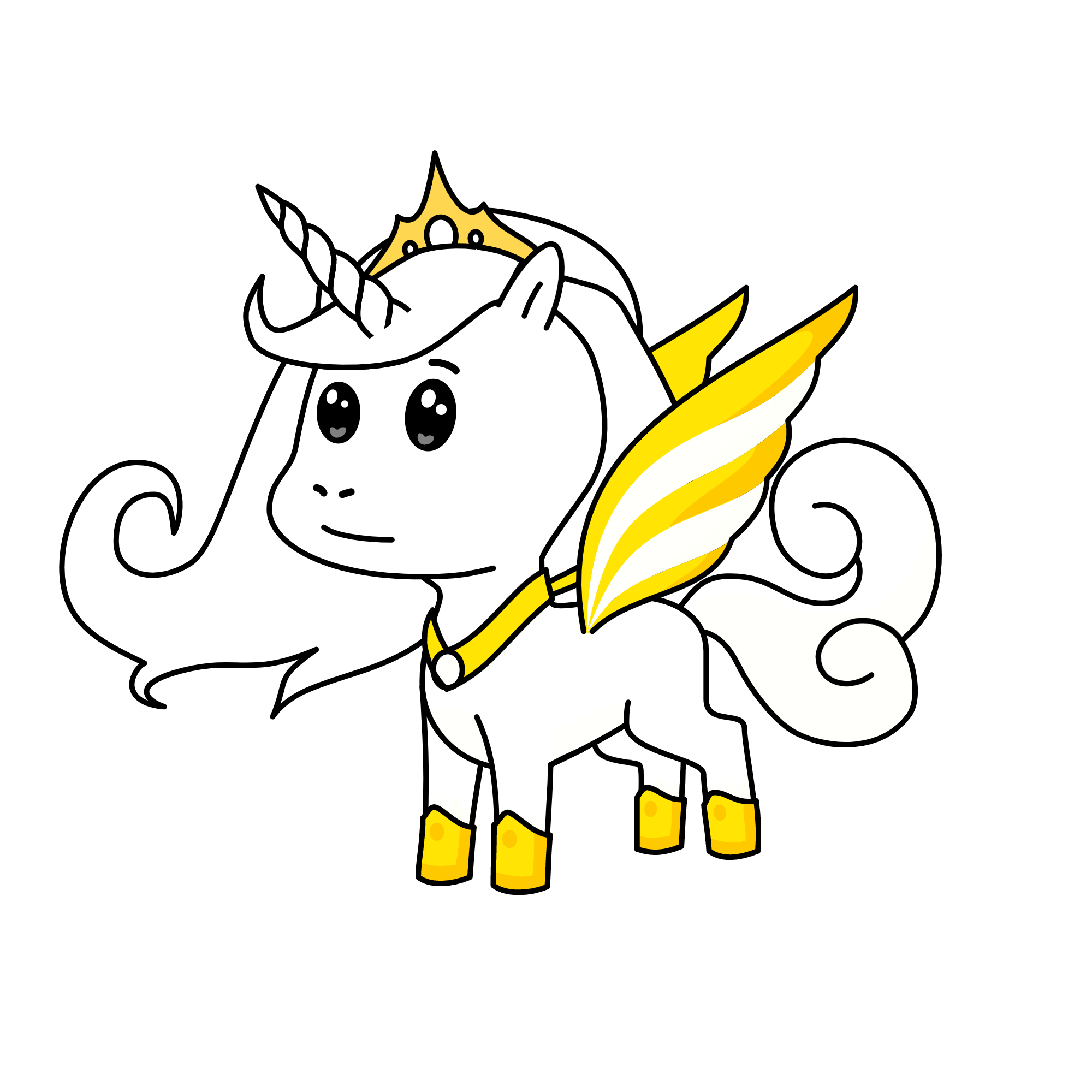 The Grand Unicorn Queen Terra, the unicorn