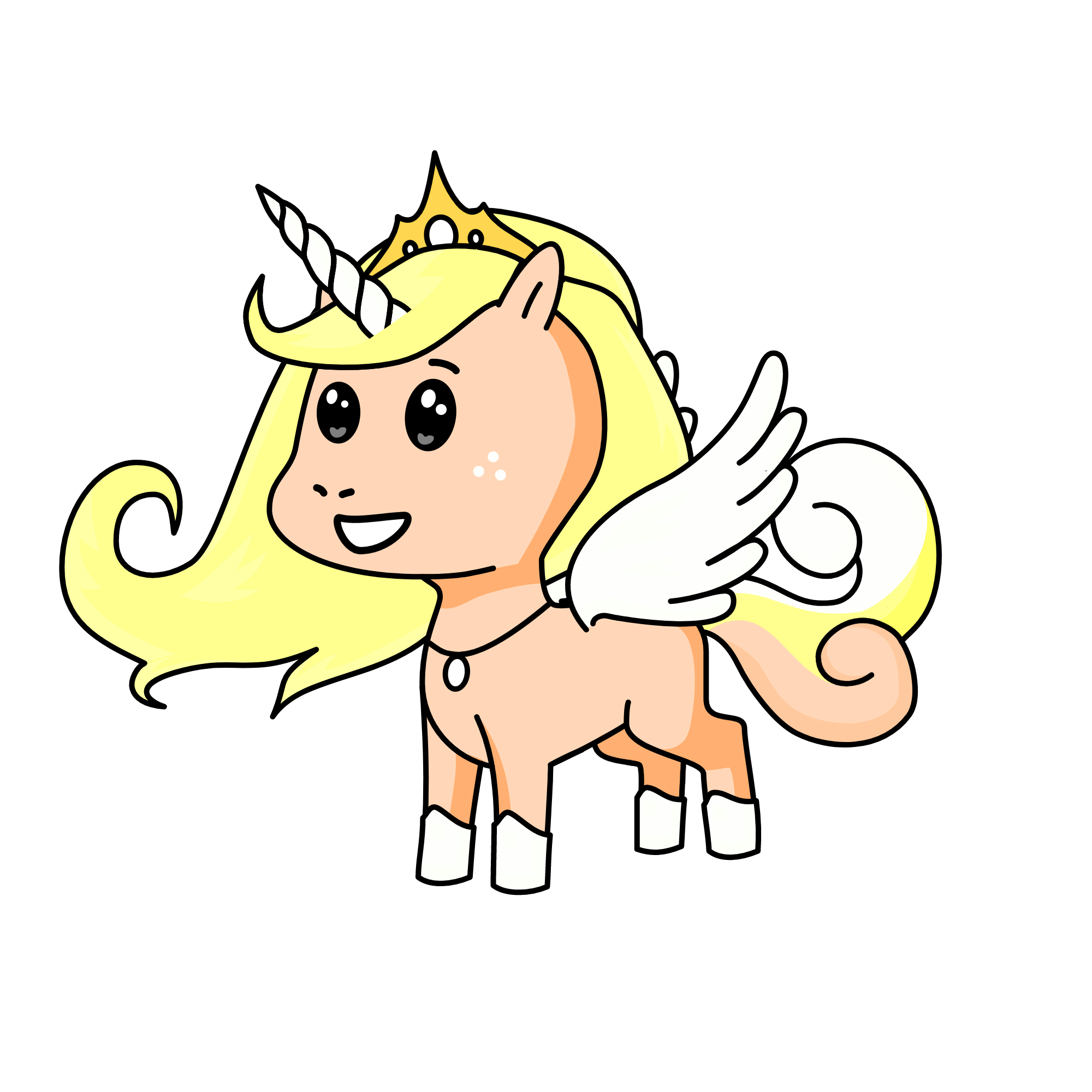 Princess Terra Firma Jr., the unicorn