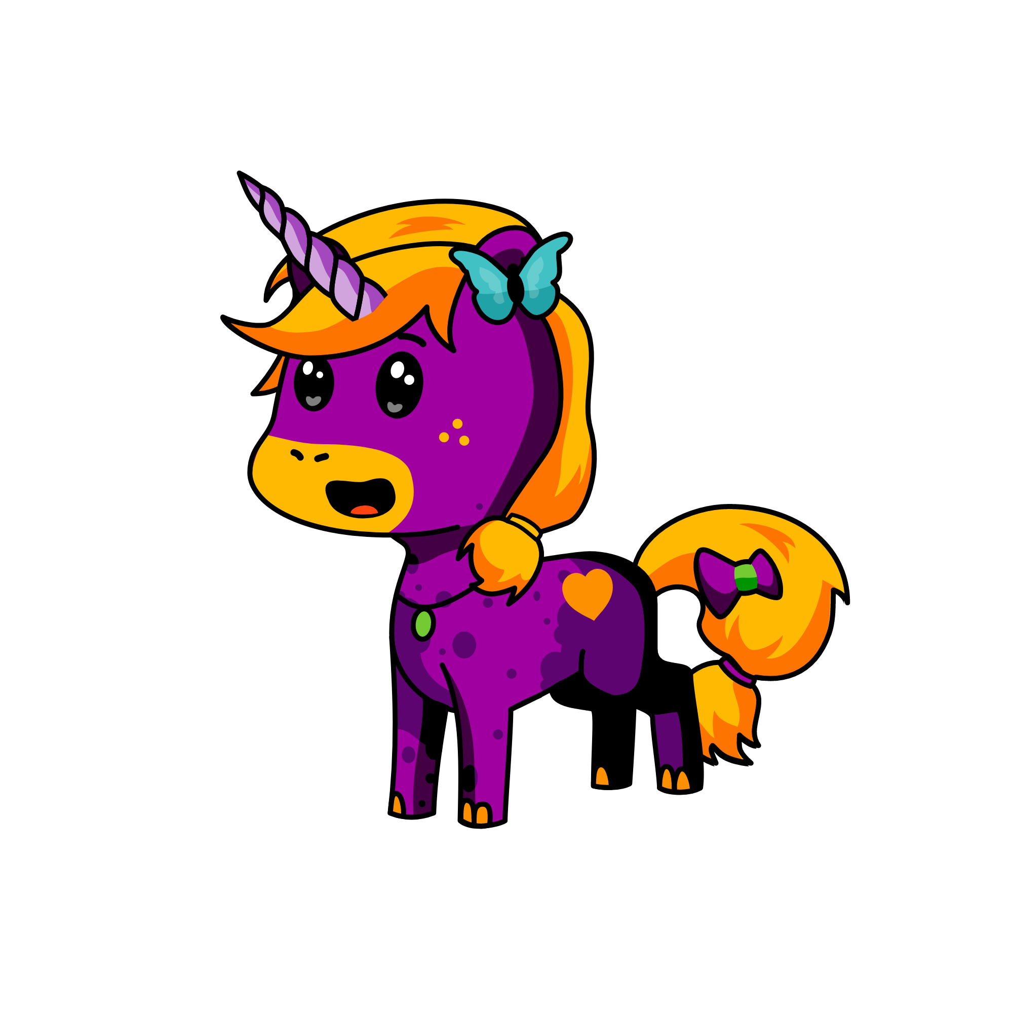 andromeda, the unicorn