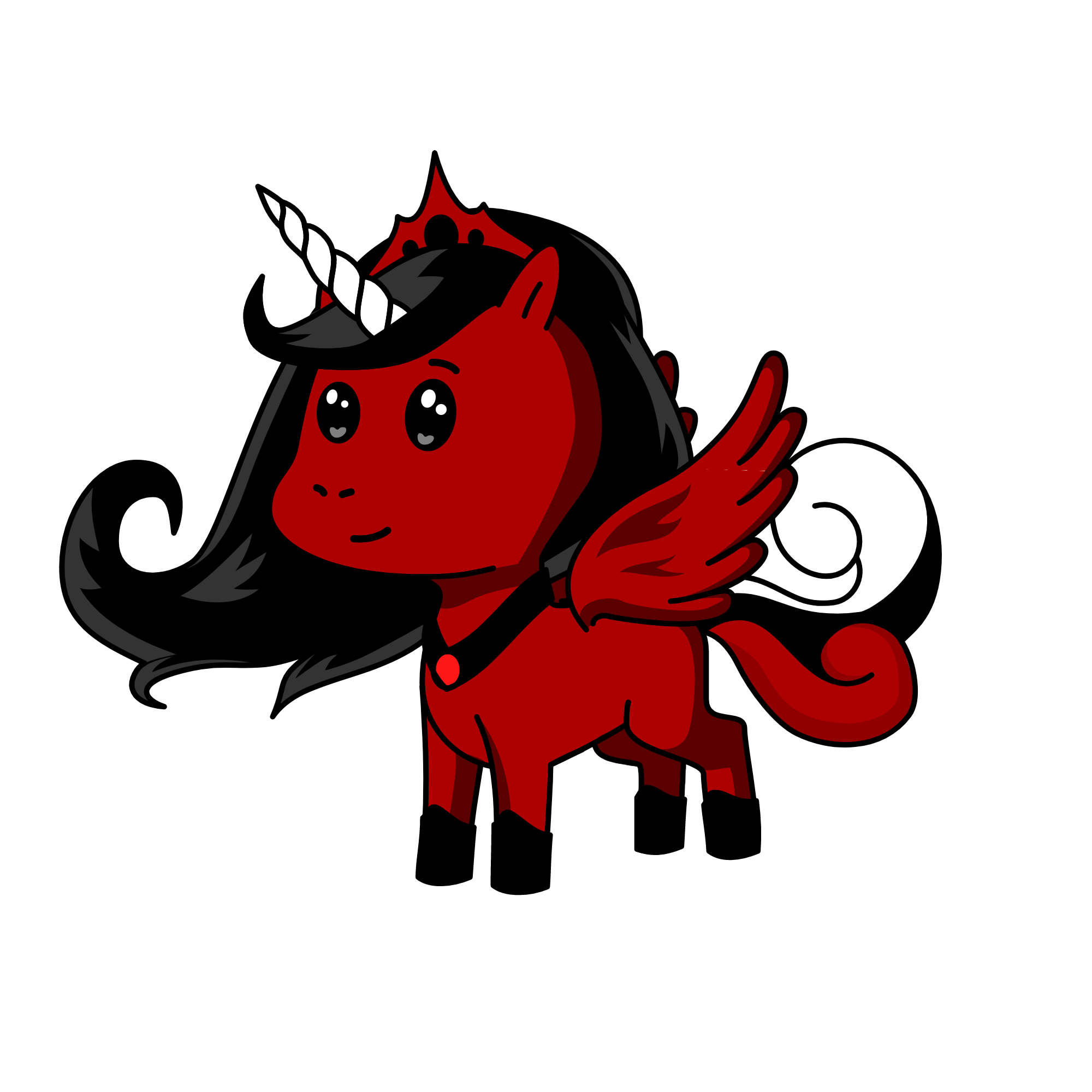 Velvet, the unicorn