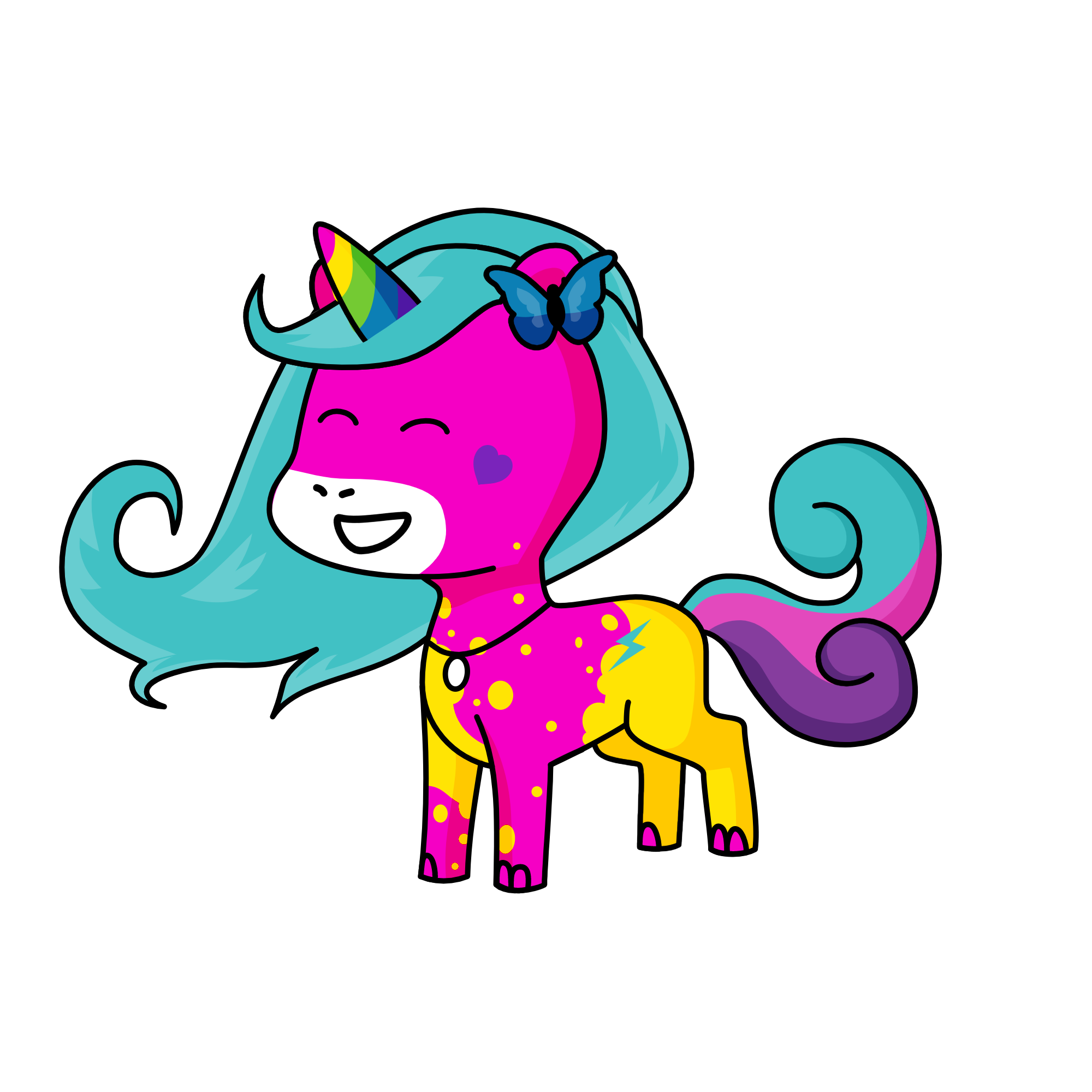 Misty, the unicorn