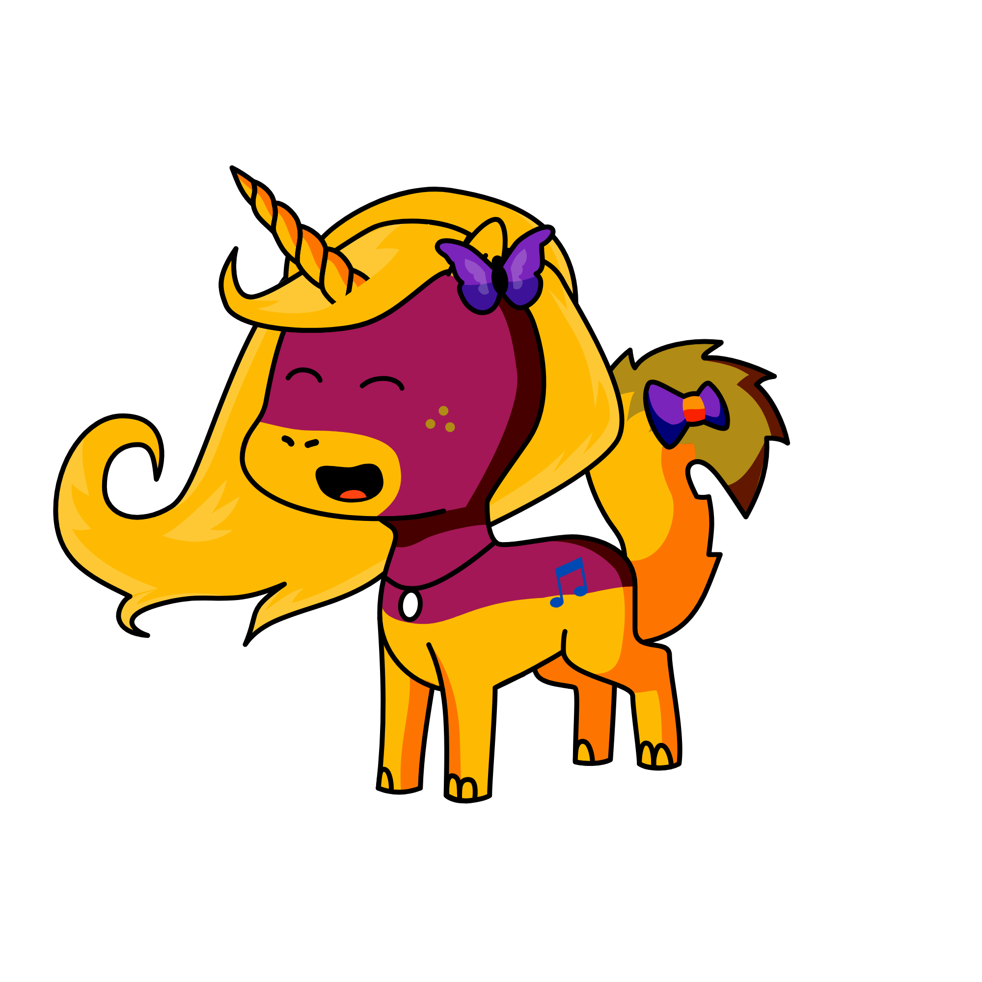 anjerina, the unicorn