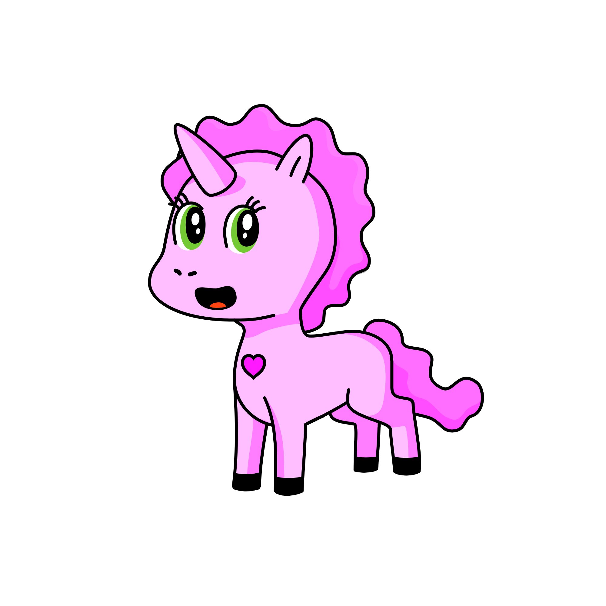 Pinkie Pie, the unicorn