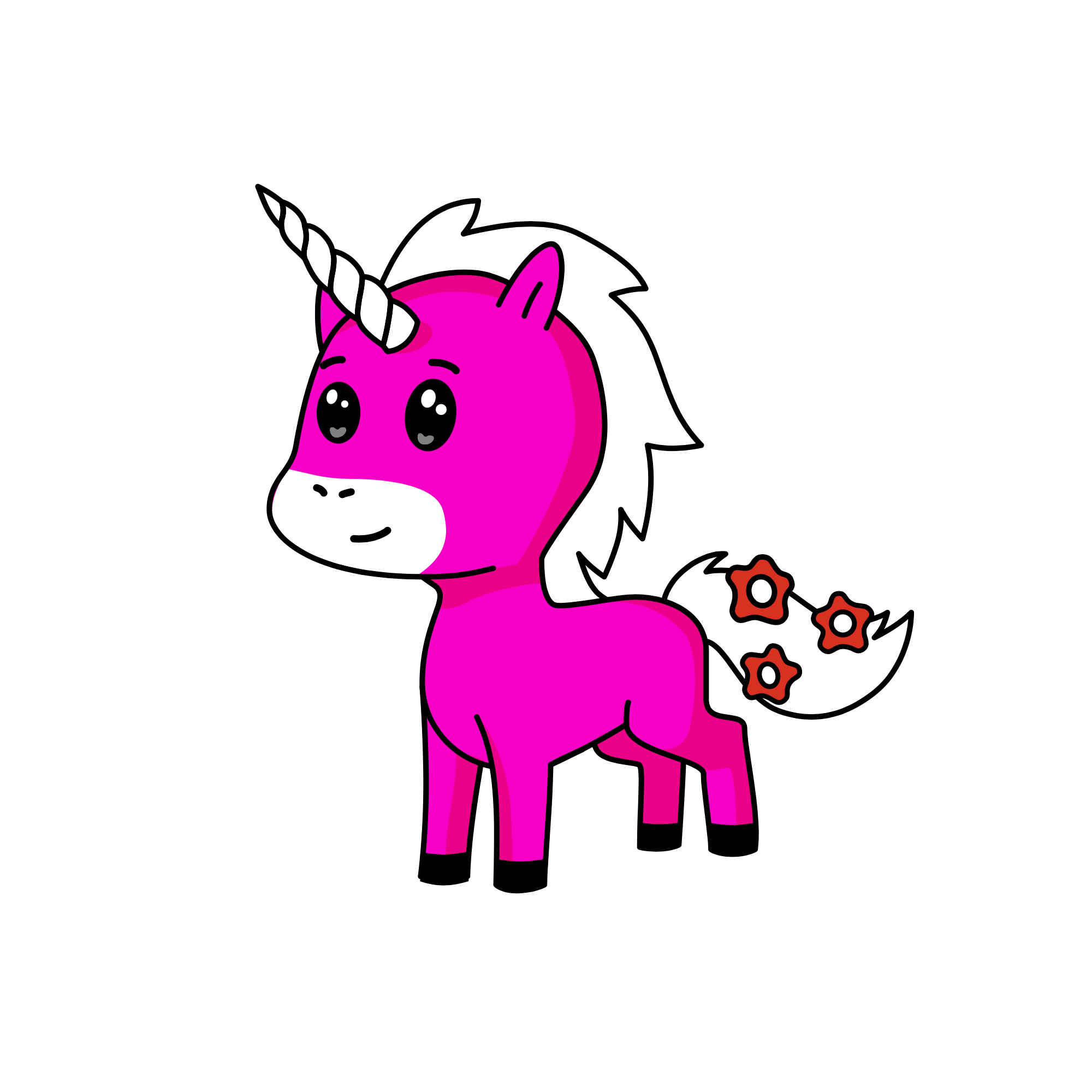asdf, the unicorn