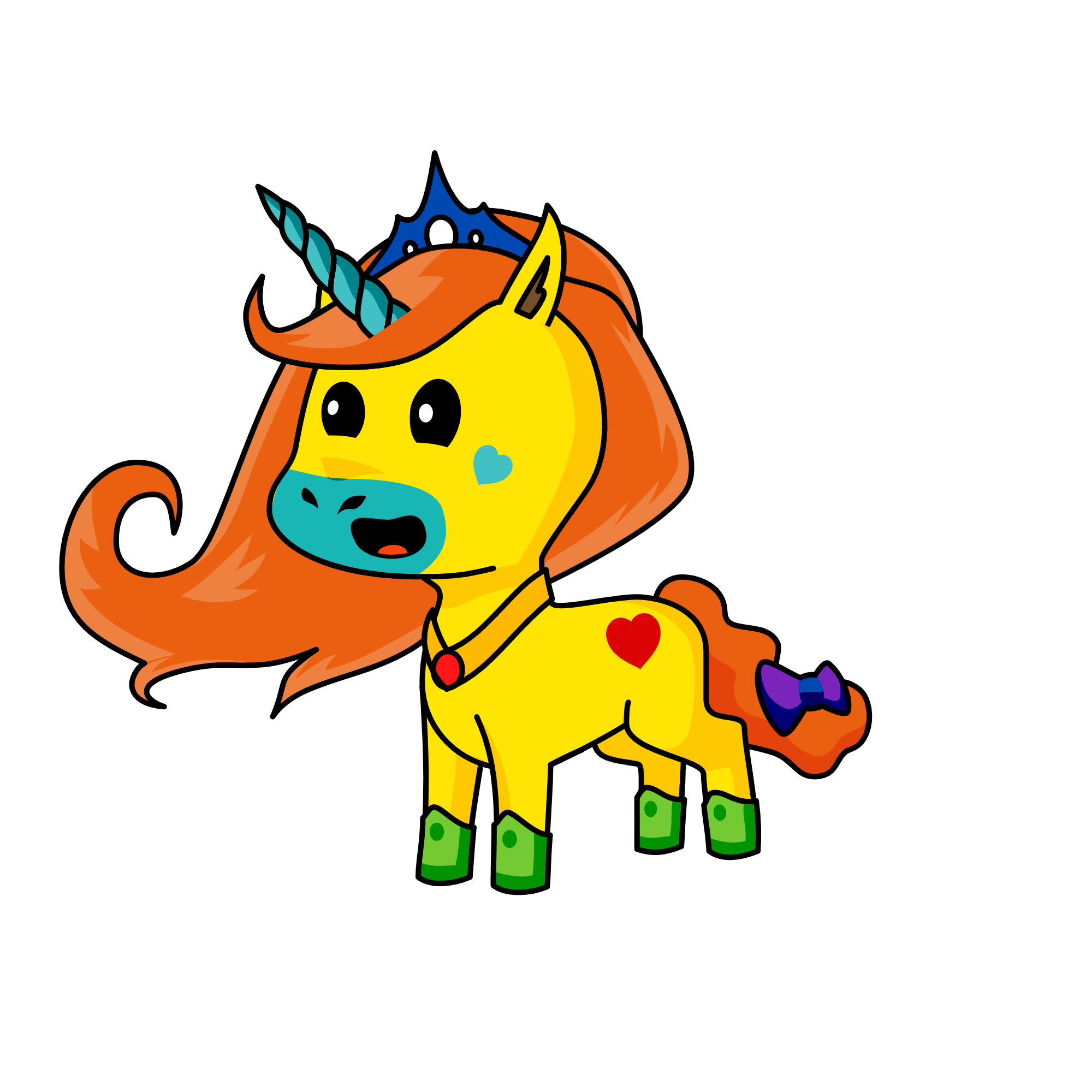 sun, the unicorn