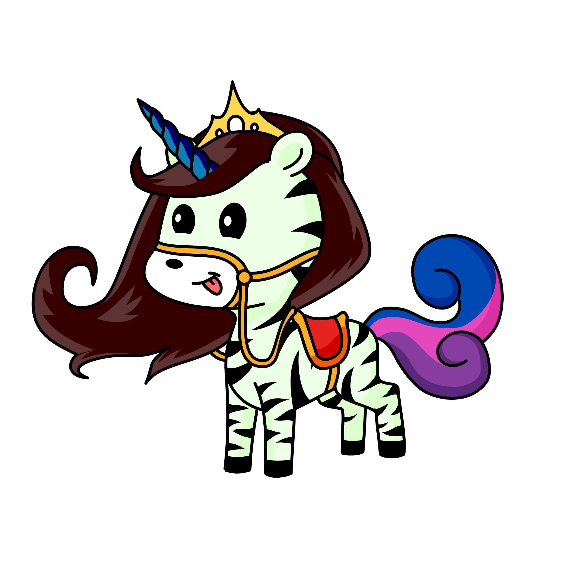 Lucky, the unicorn