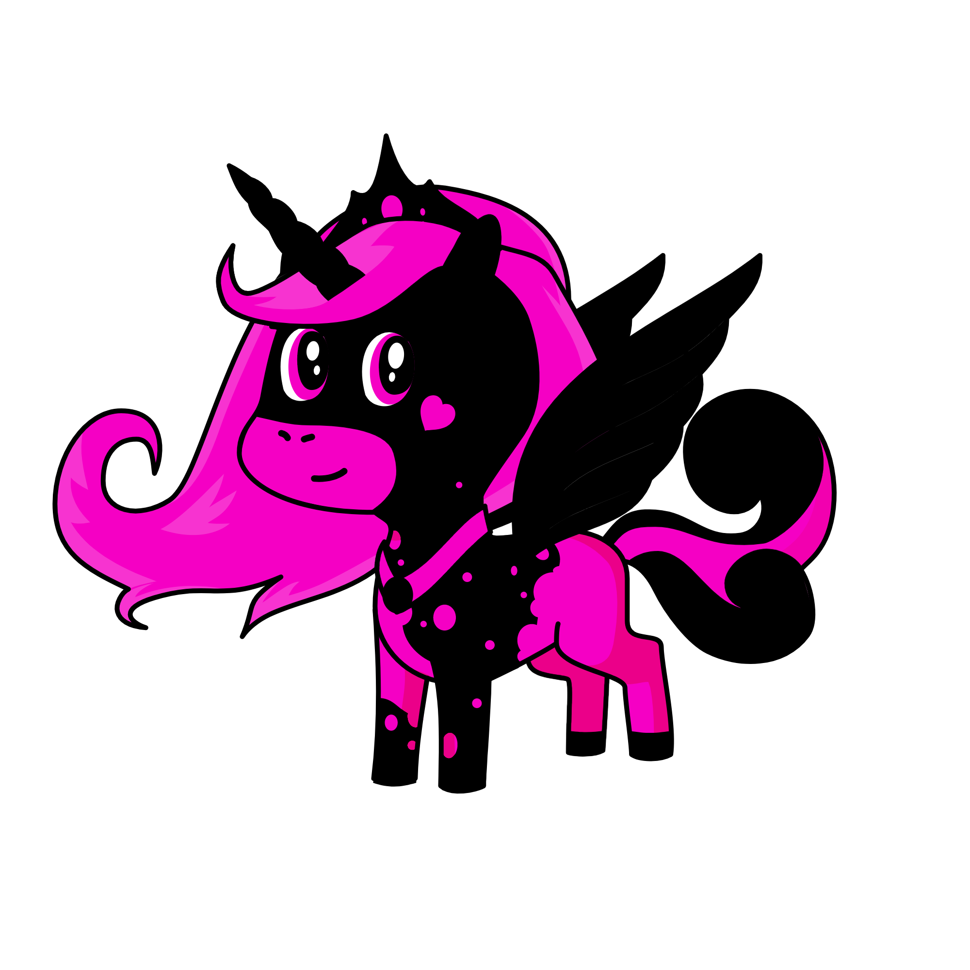Princess Art, the unicorn