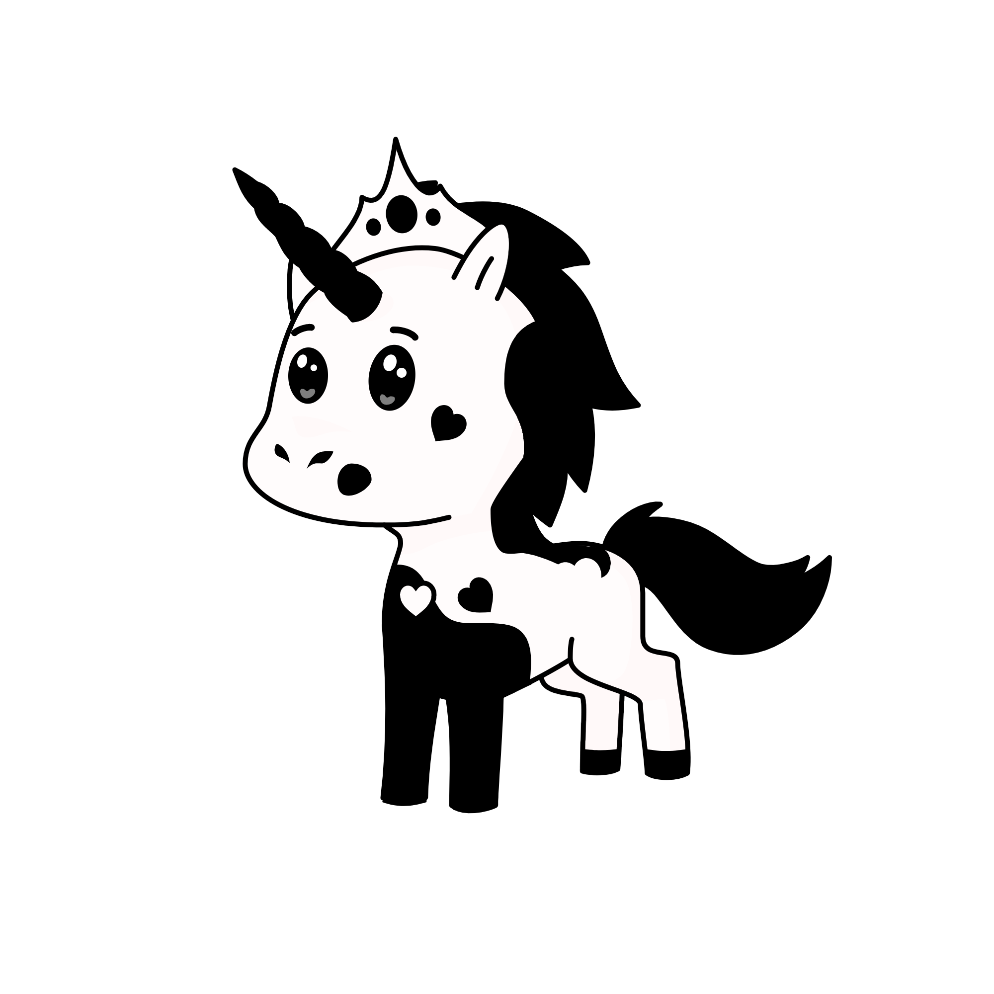 Queen Yin & Yang, the unicorn