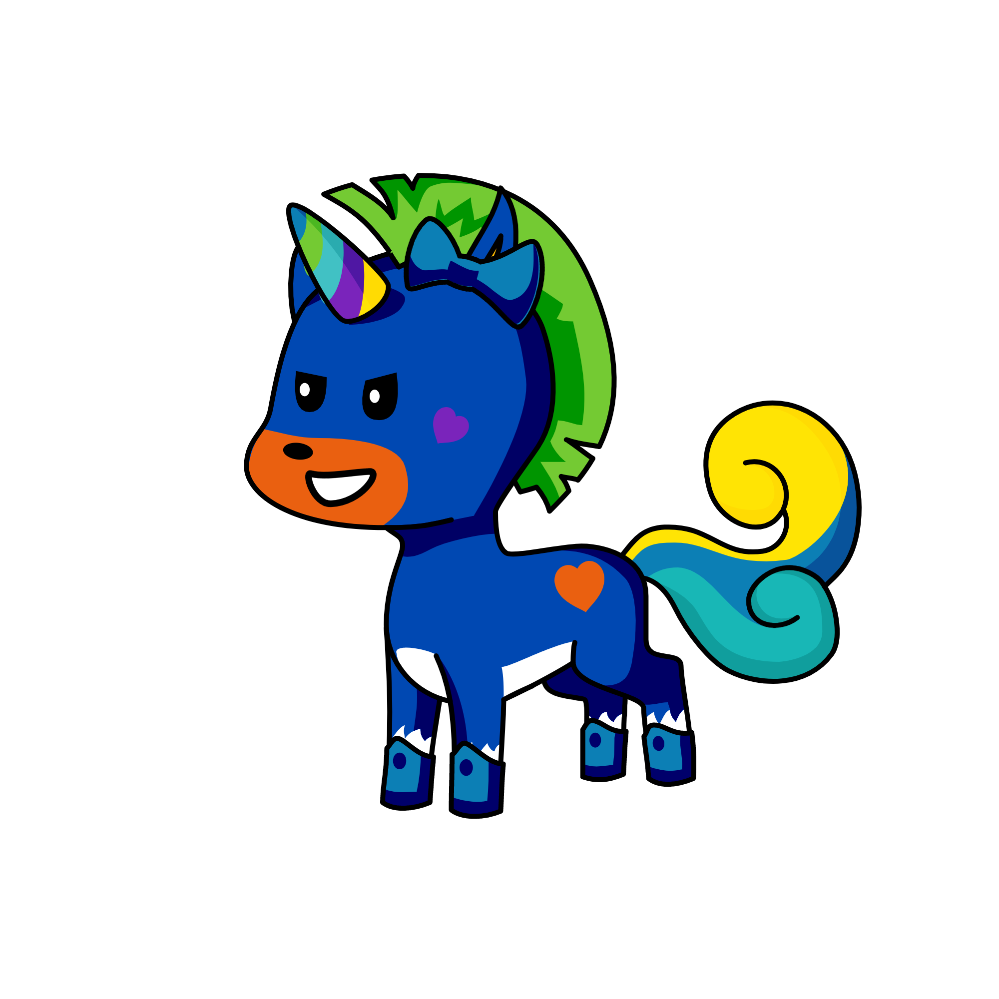 wierd JR, the unicorn