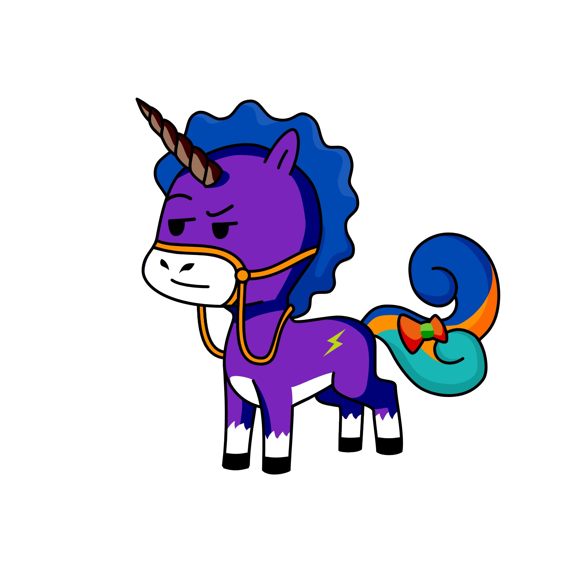 Another wierd boi, the unicorn