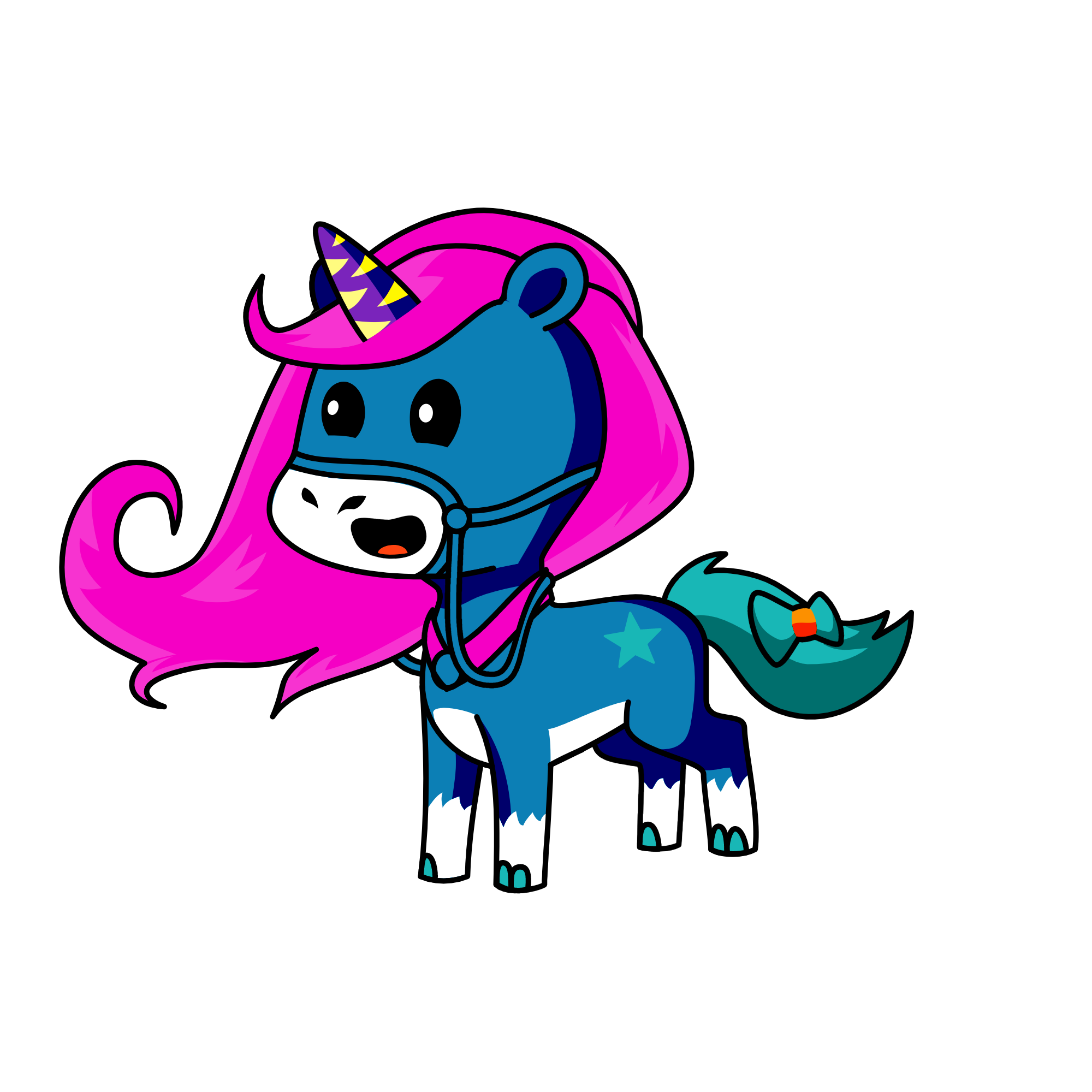 nor dis one, the unicorn
