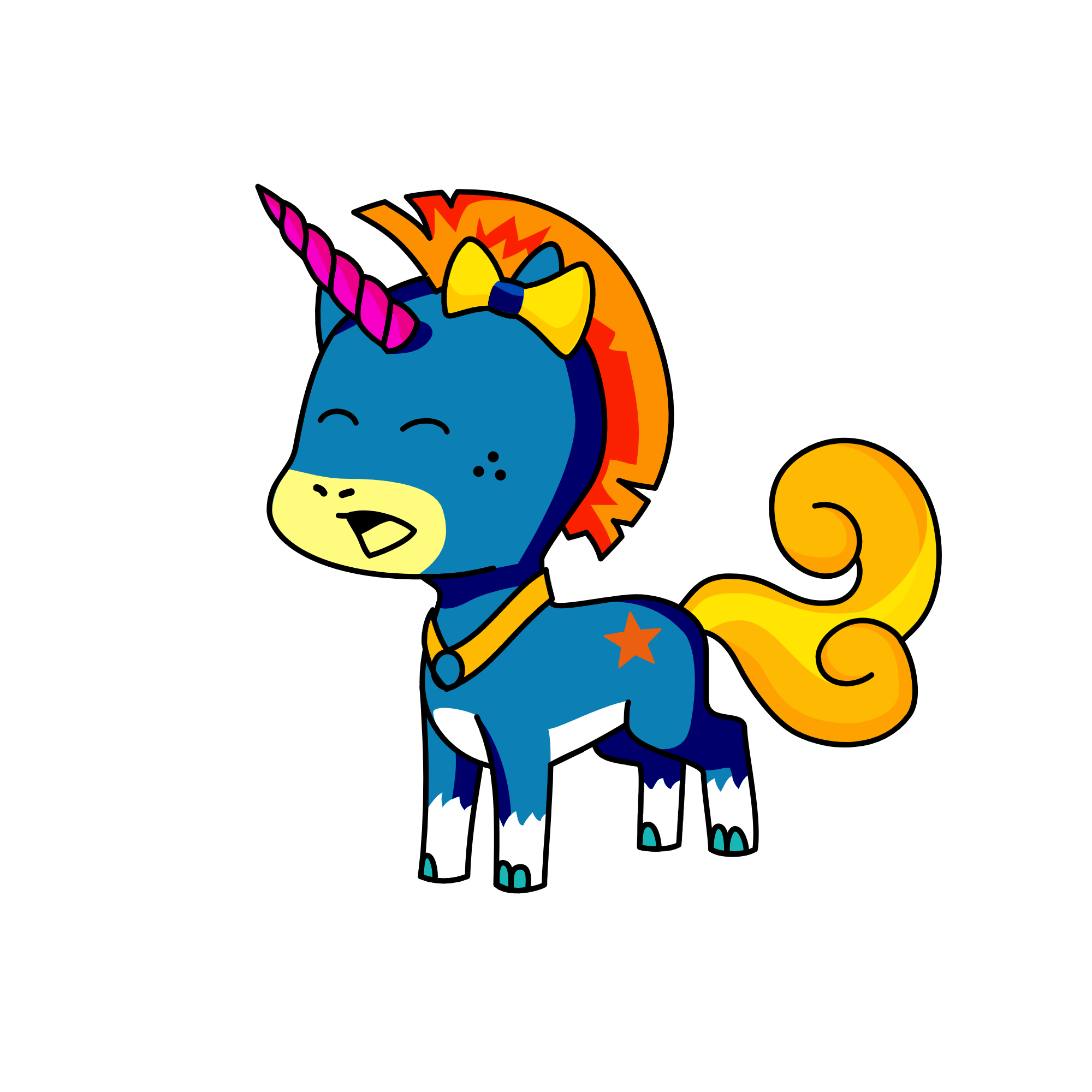 nor dis guy, the unicorn