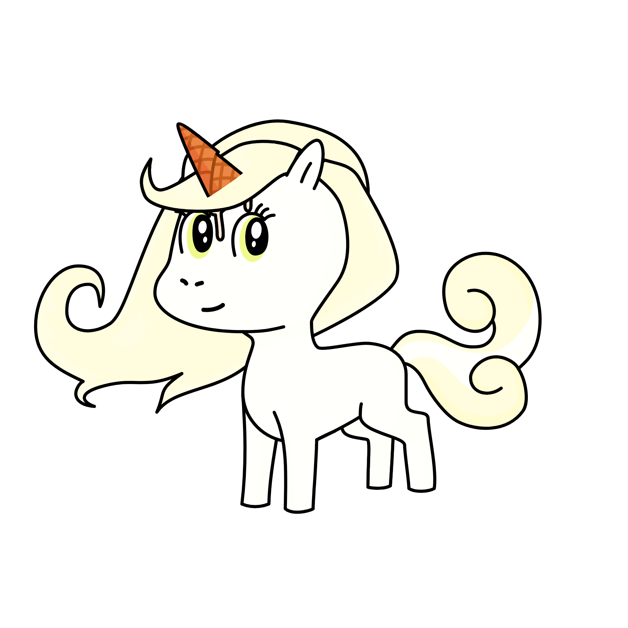 Banilla Ice-cream, the unicorn