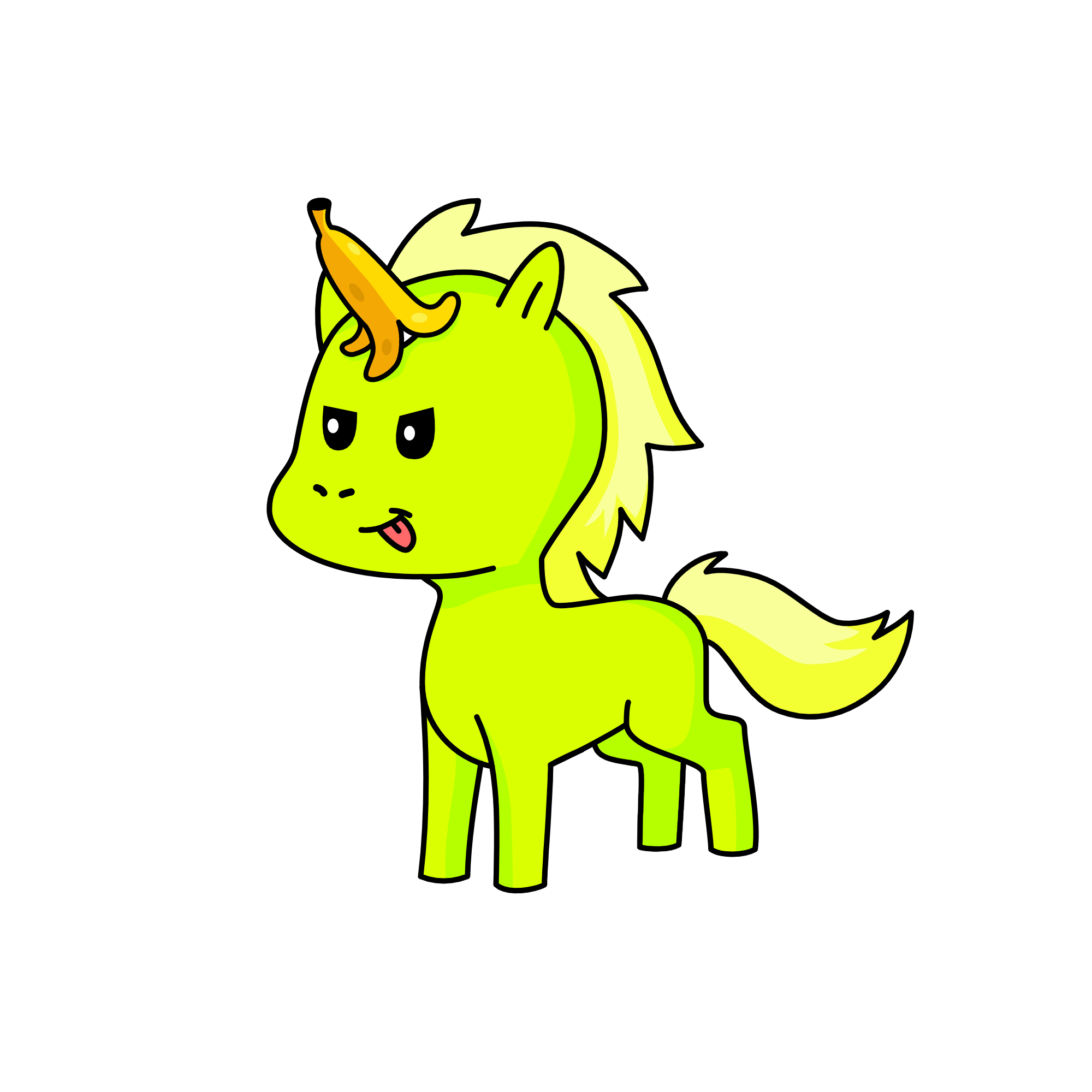 Rotten Banana, the unicorn
