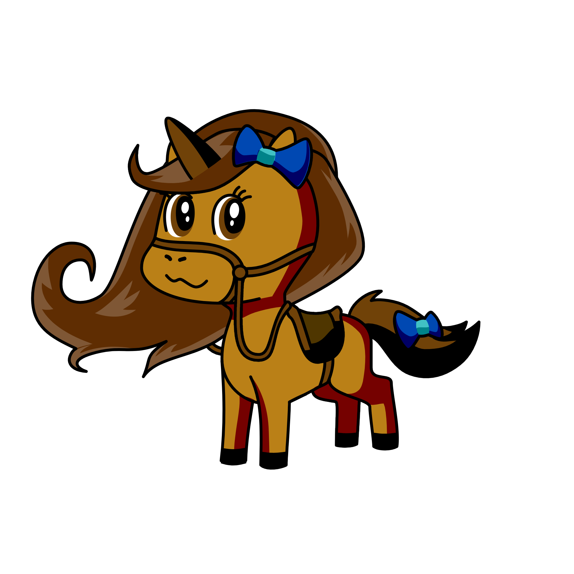 Brownie, the unicorn
