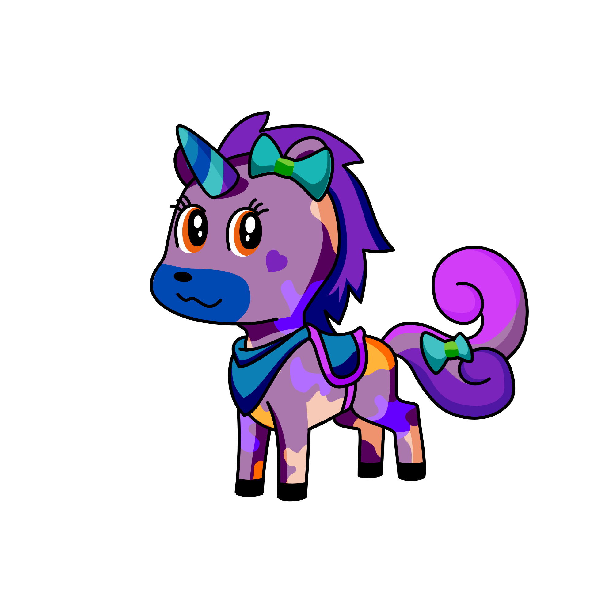 camo, the unicorn