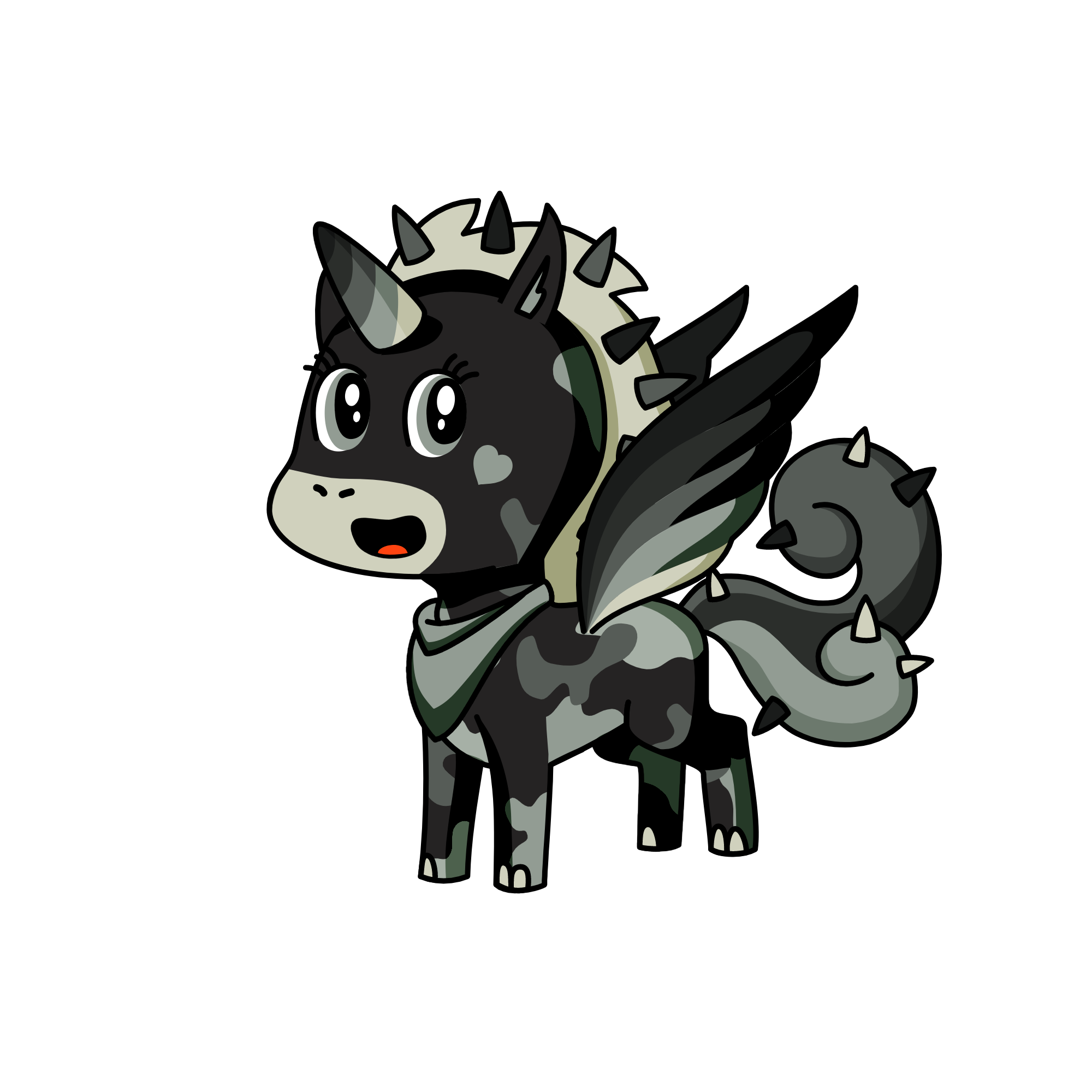 Midnght, the unicorn