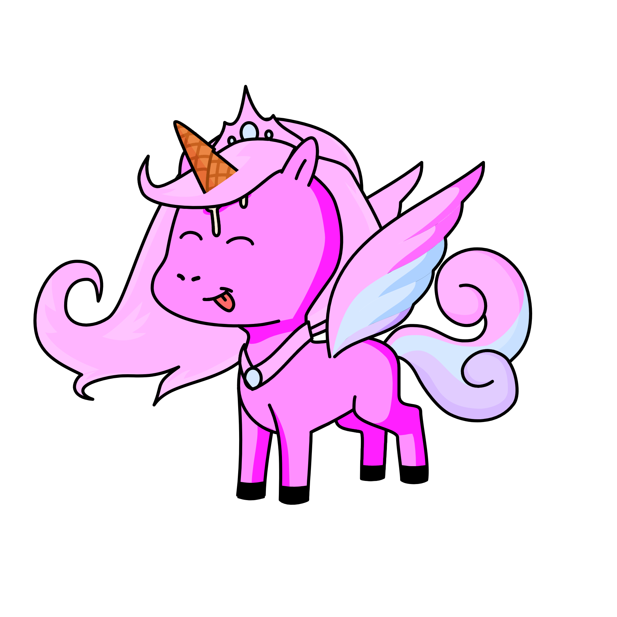 Cotten Candy, the unicorn