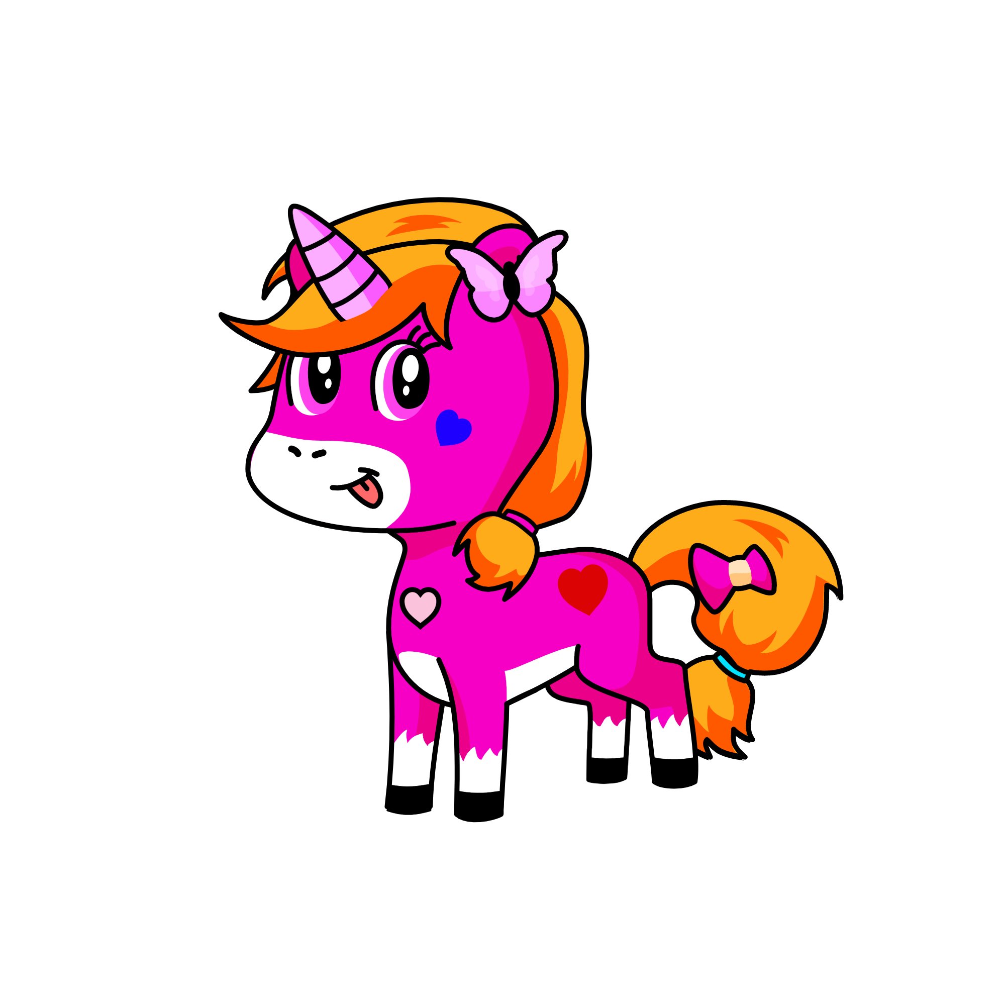 Ponky, the unicorn