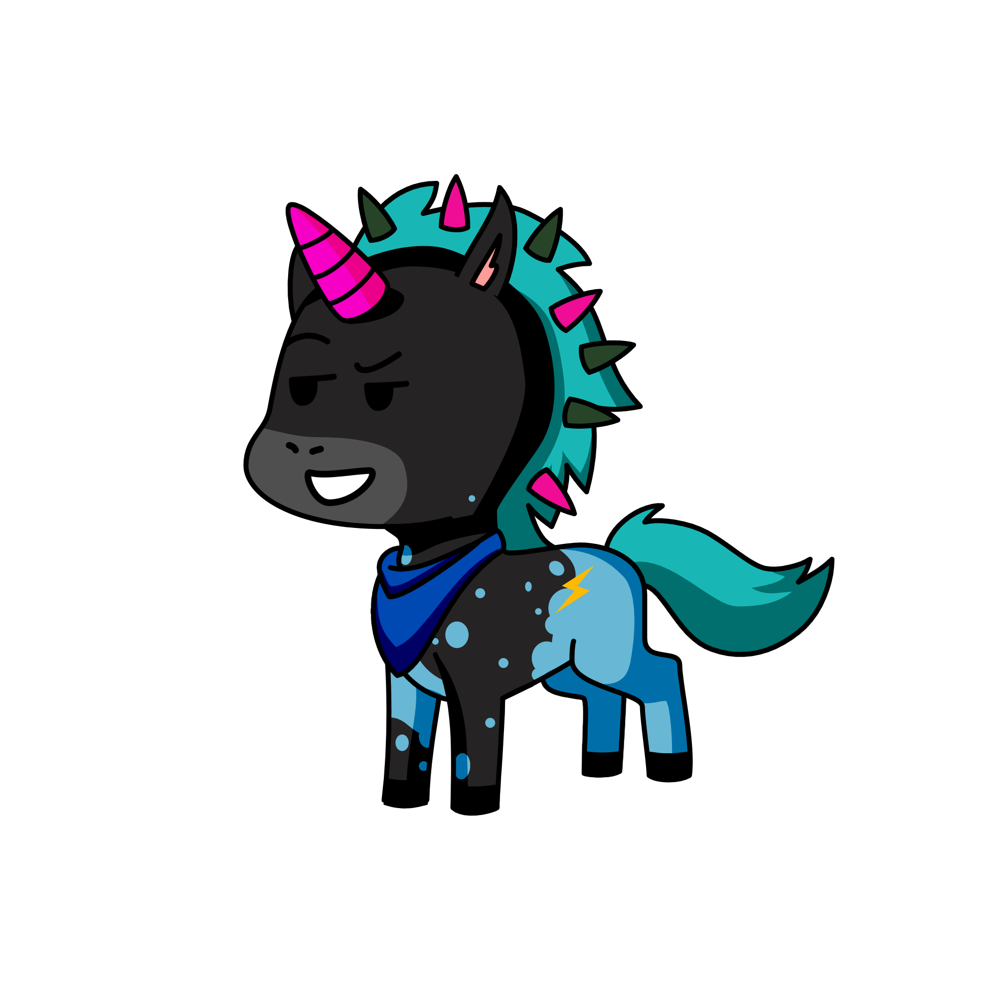 Blackjack, the unicorn