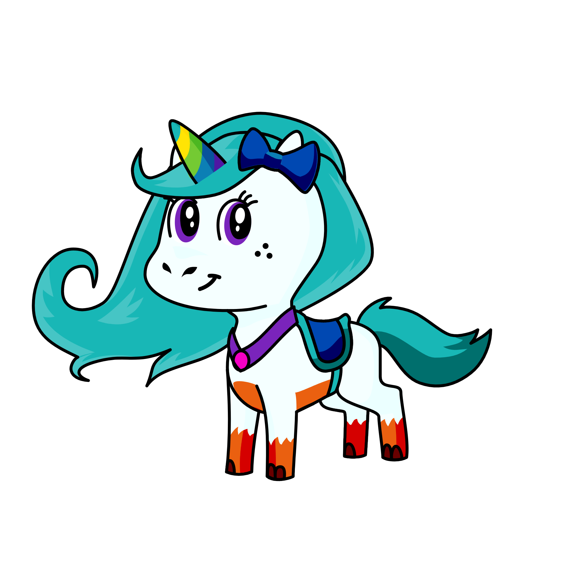 poop, the unicorn