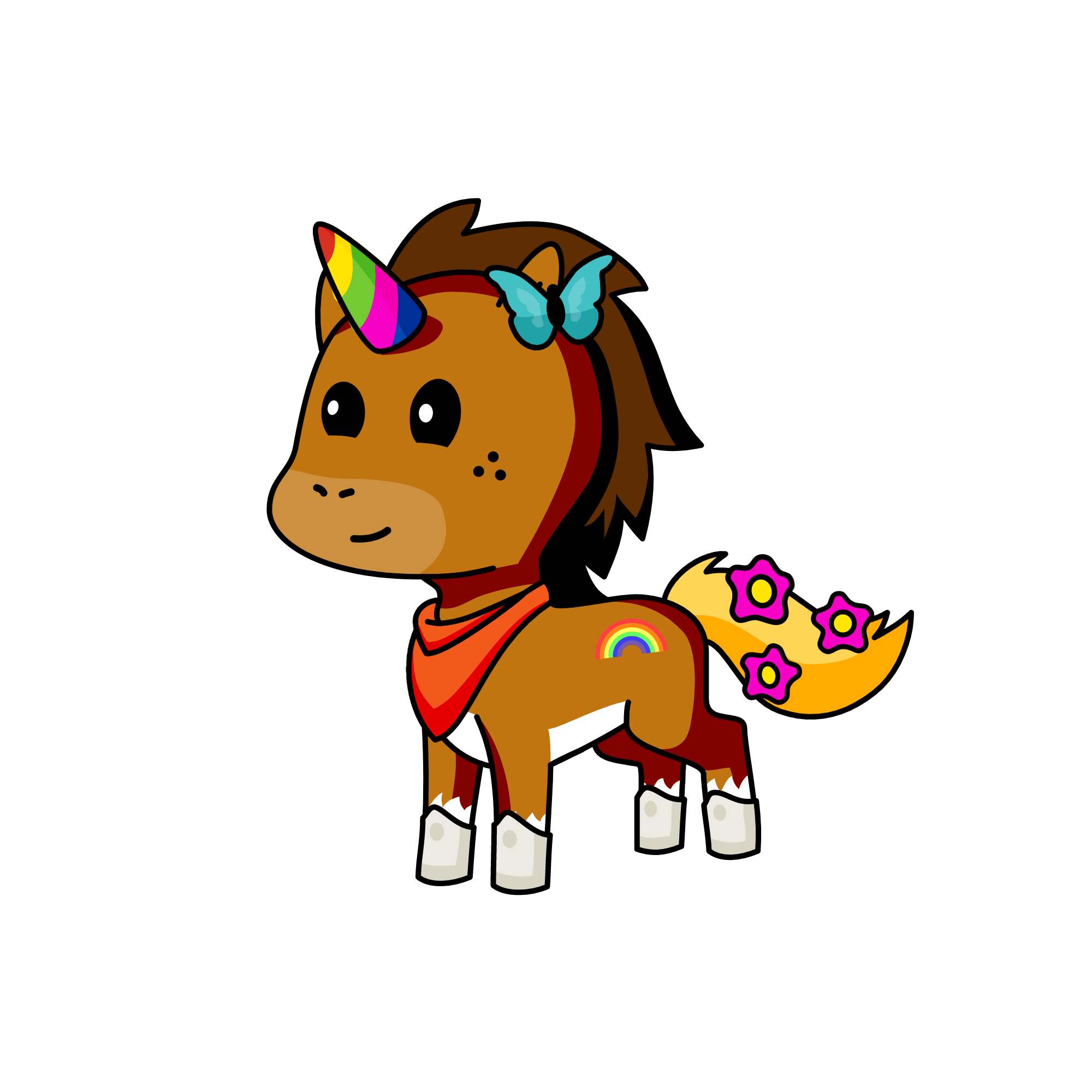 brownies, the unicorn