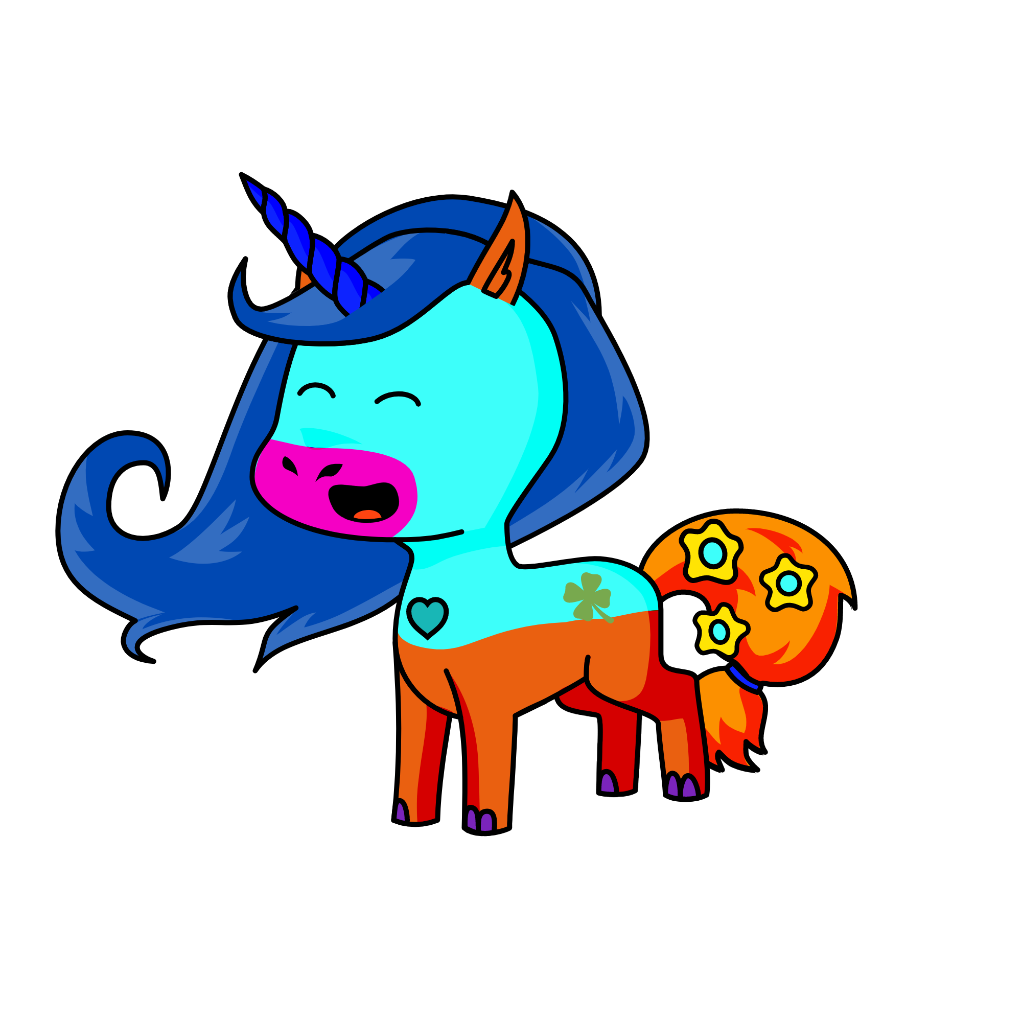 Souya, the unicorn