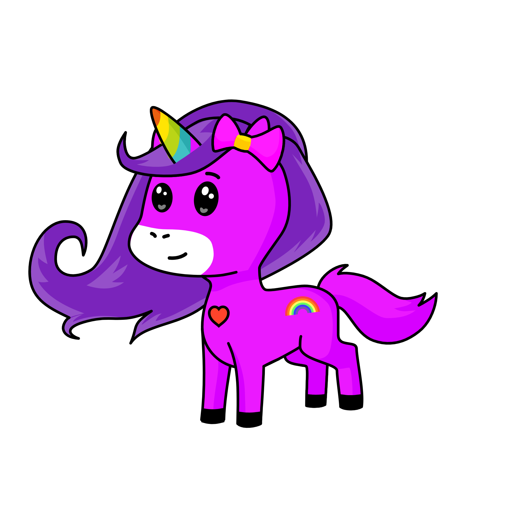 Diamond, the unicorn