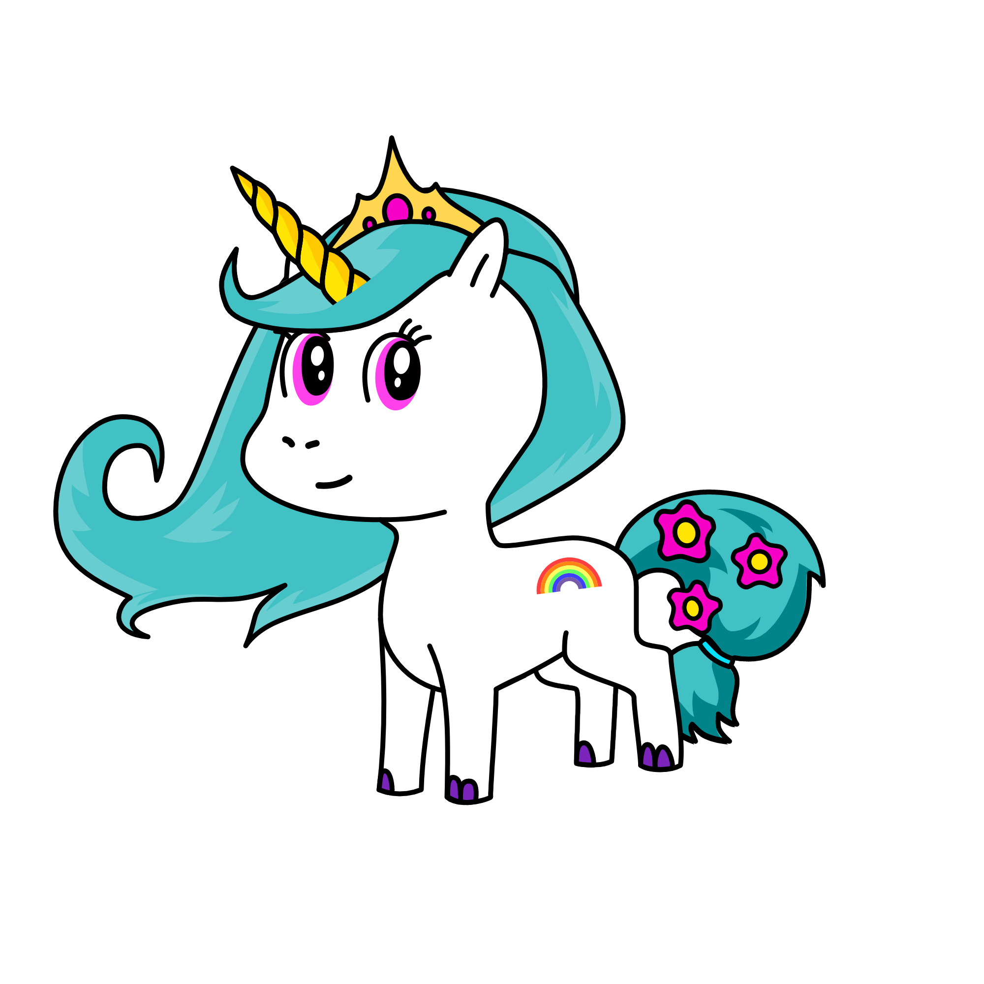 princess celestia, the unicorn