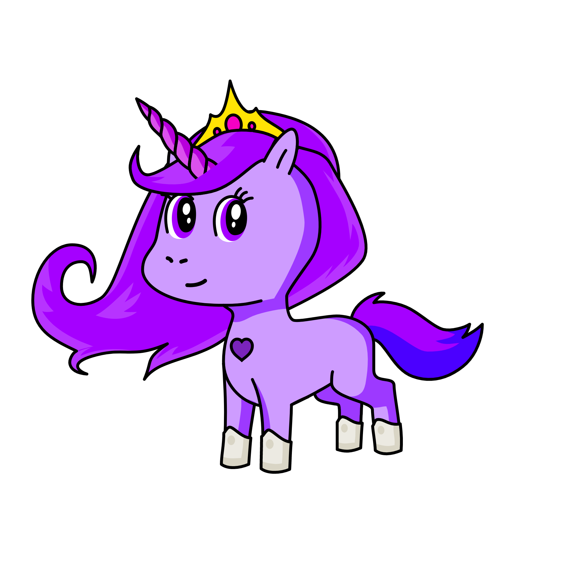 princes laila , the unicorn