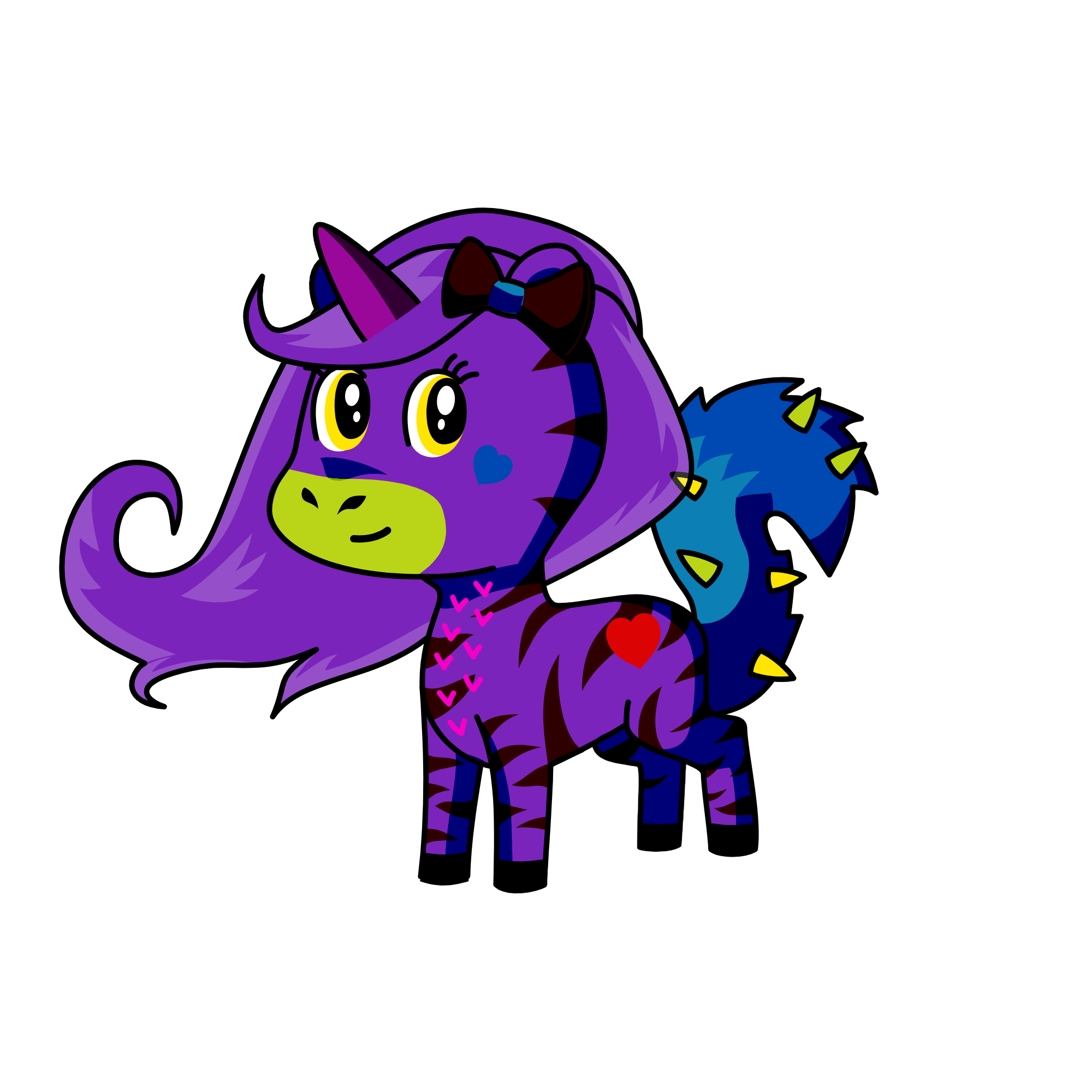 moni, the unicorn