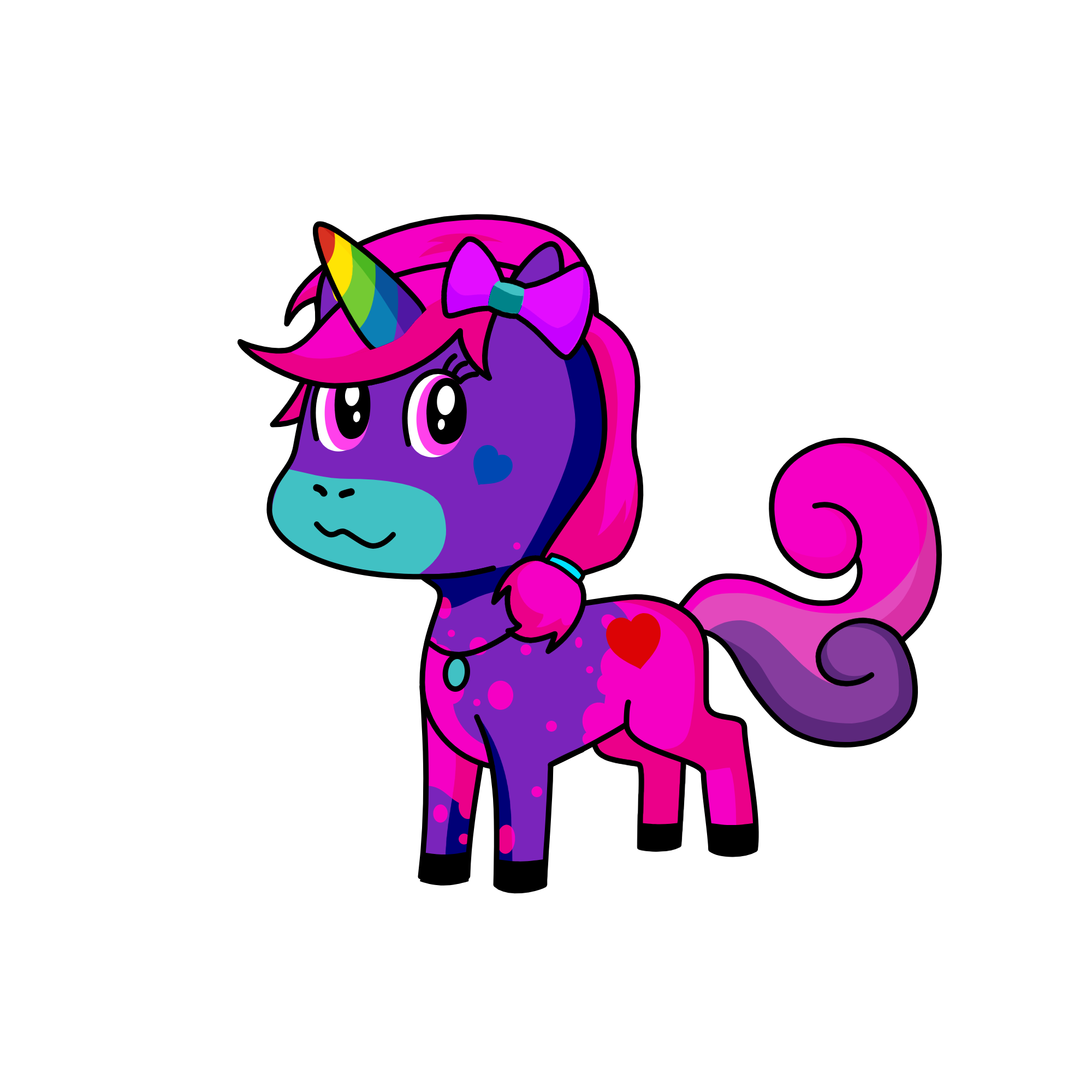 kim, the unicorn