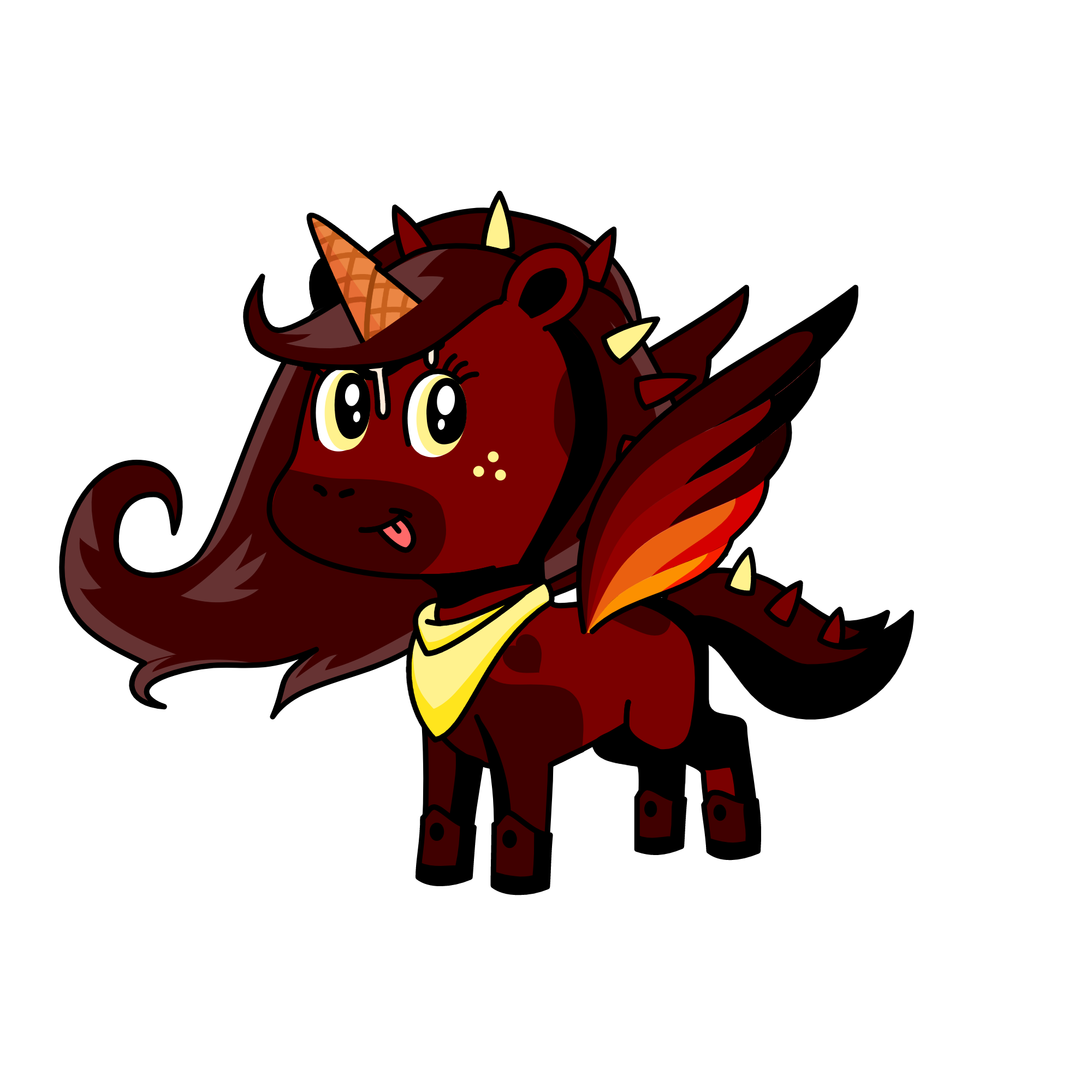 choco, the unicorn