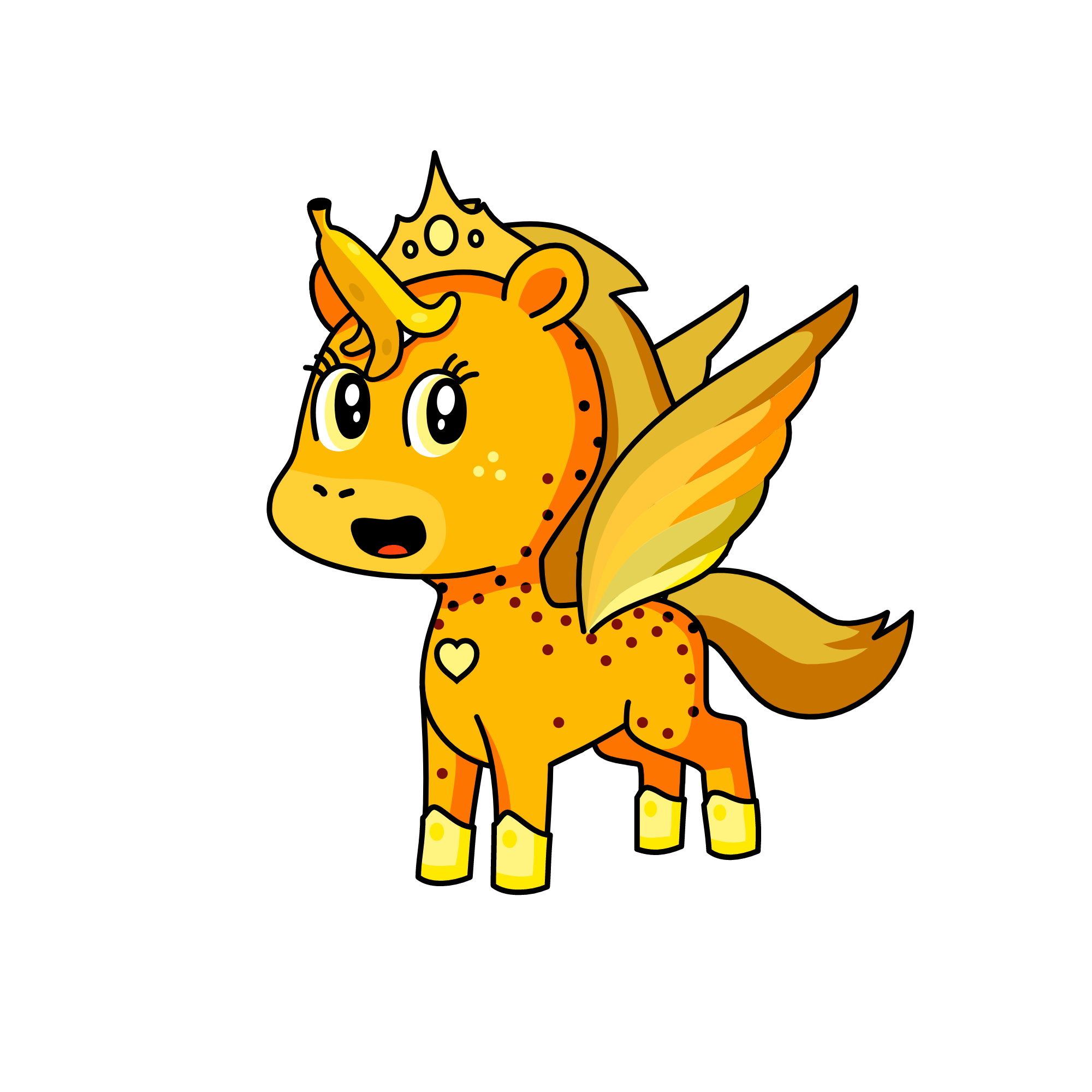 Banana, the unicorn