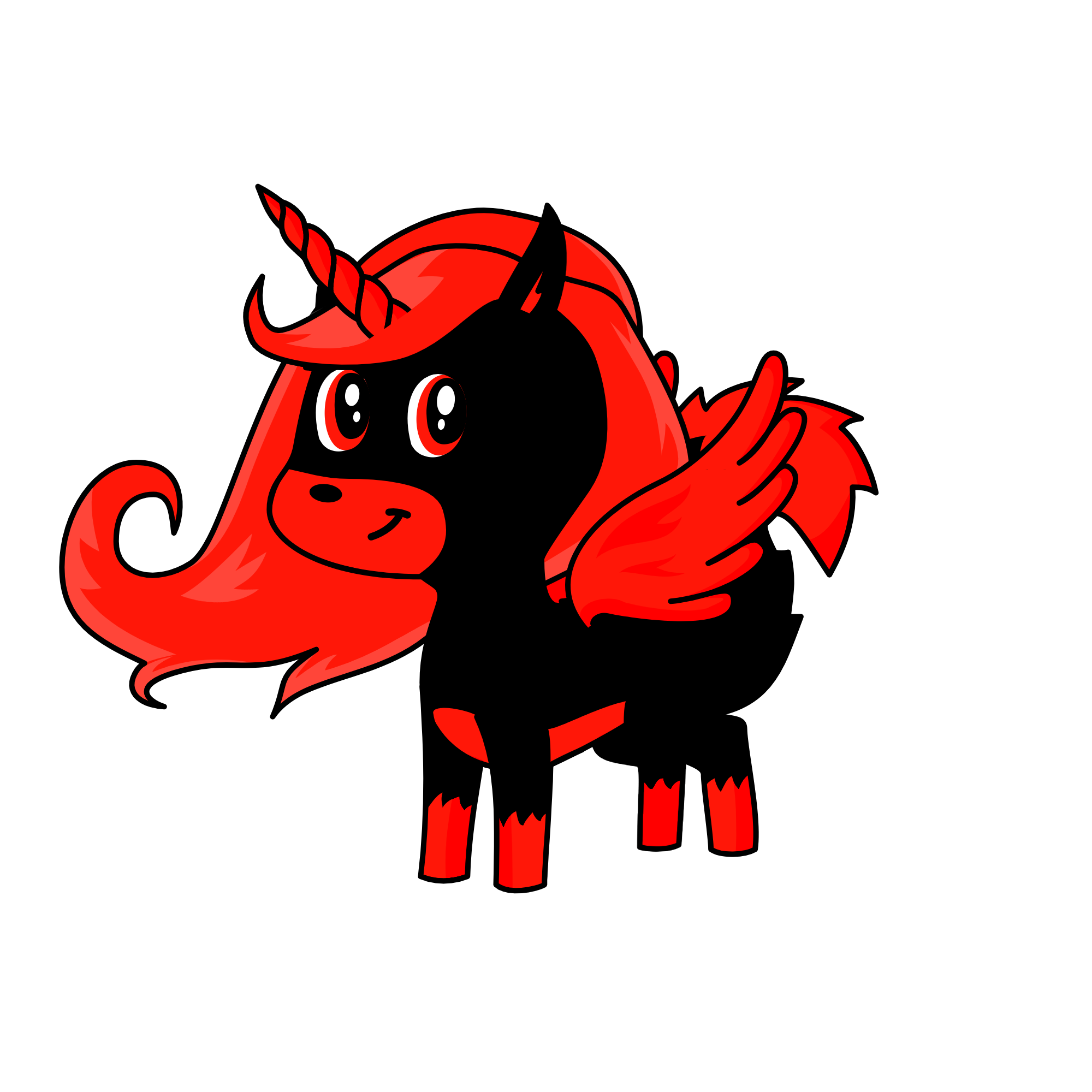 STAY AWAY, the unicorn