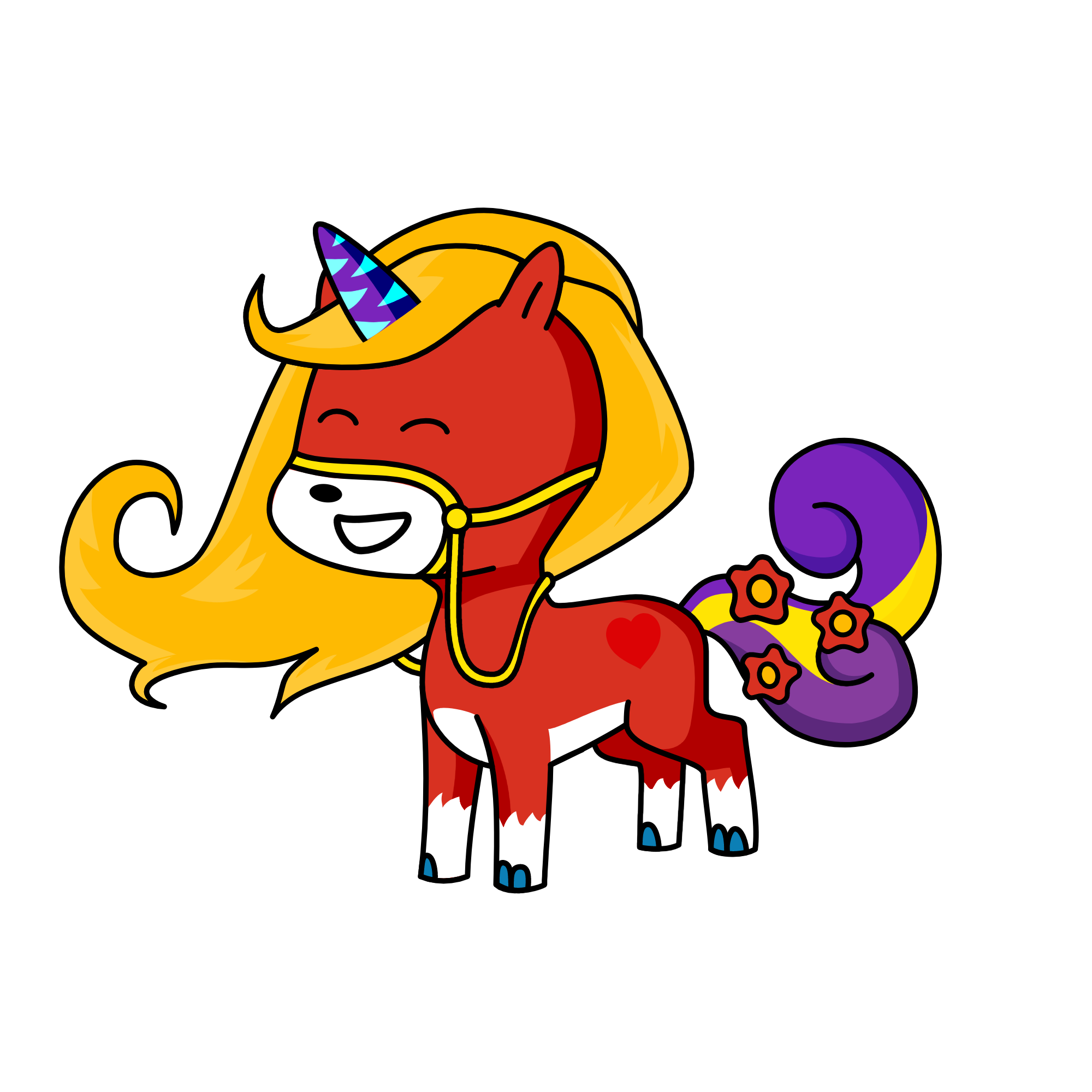 mally, the unicorn