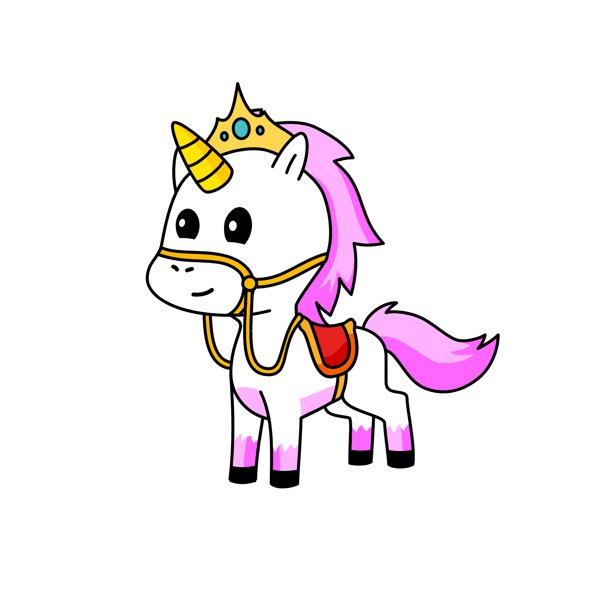 princess, the unicorn