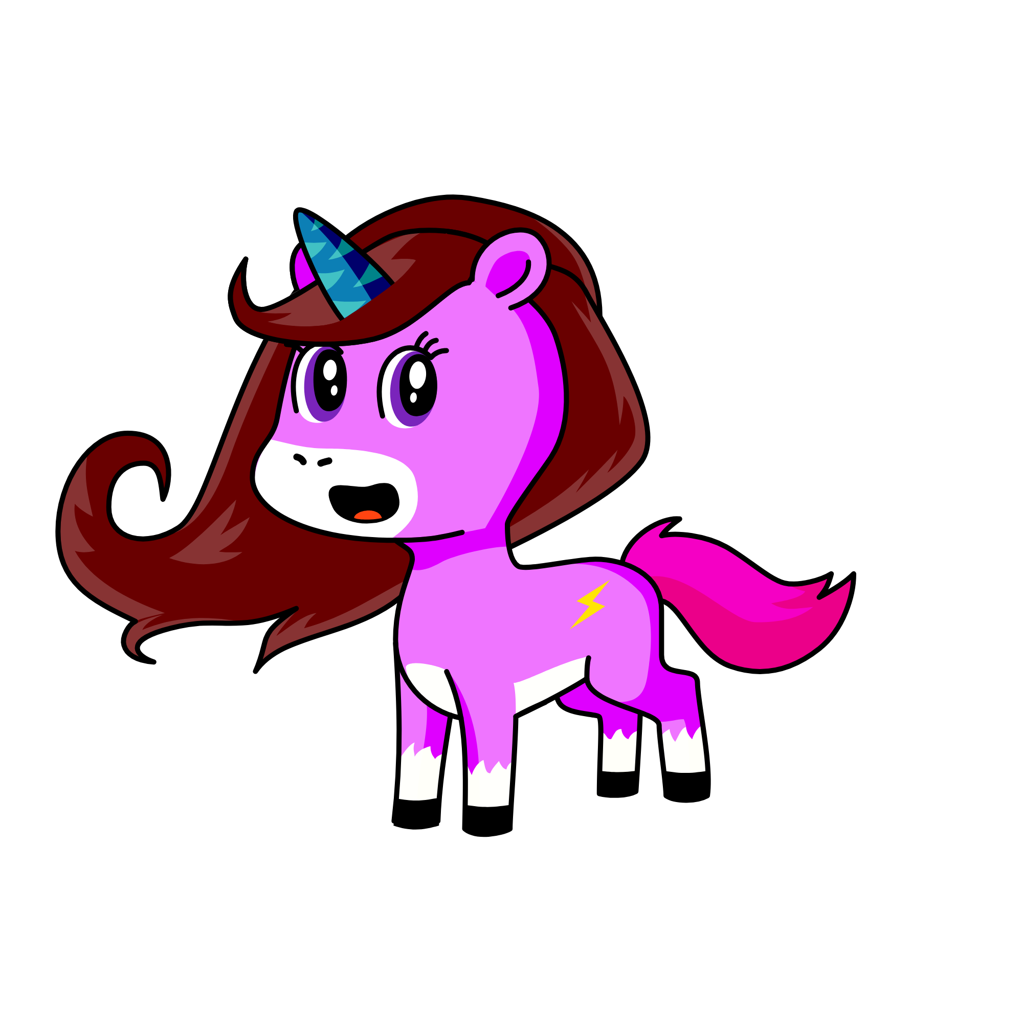 Emi 👍😁, the unicorn