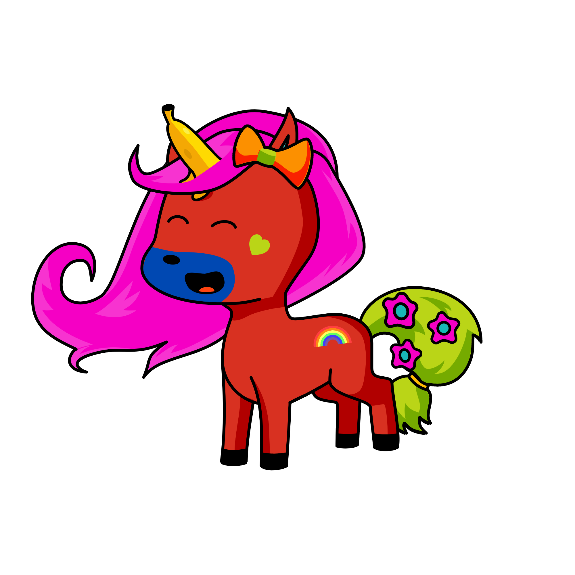 HNK,B[;. [MN, the unicorn