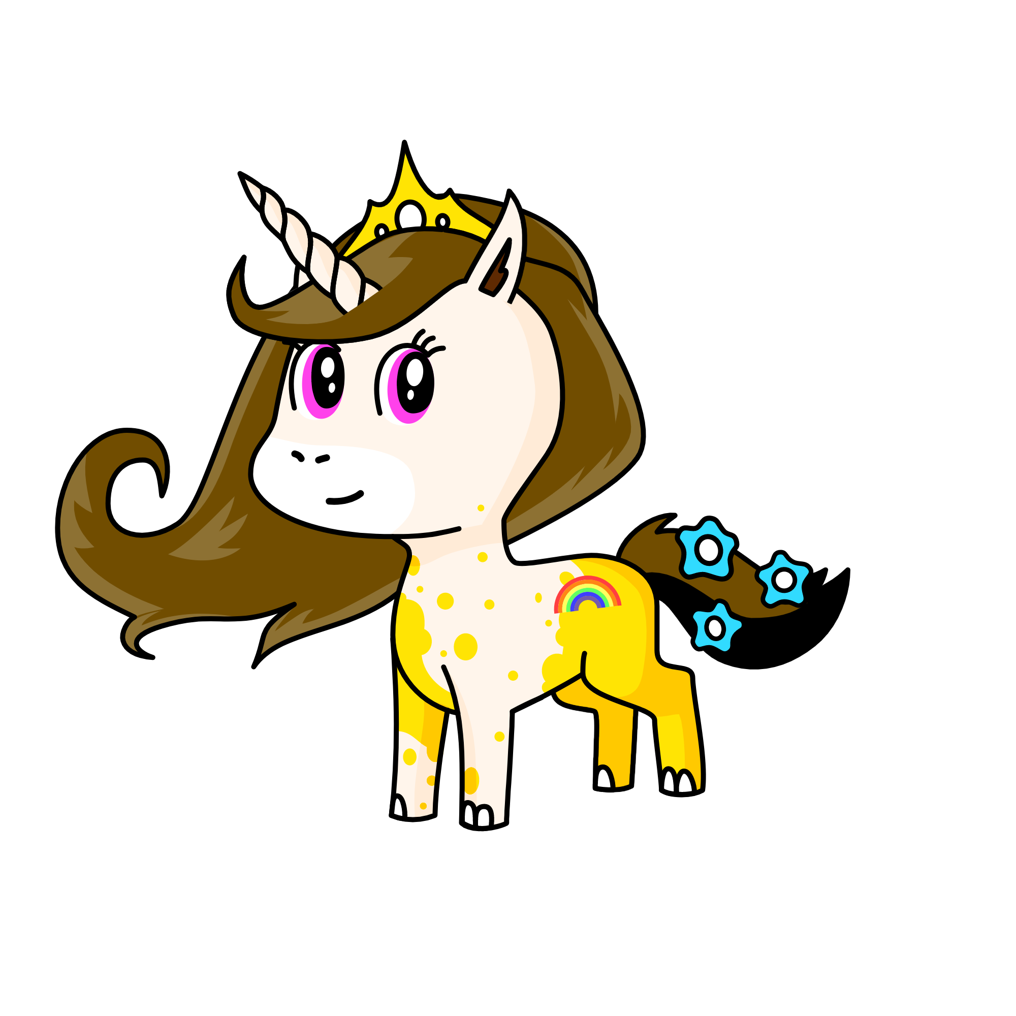 Queeny, the unicorn