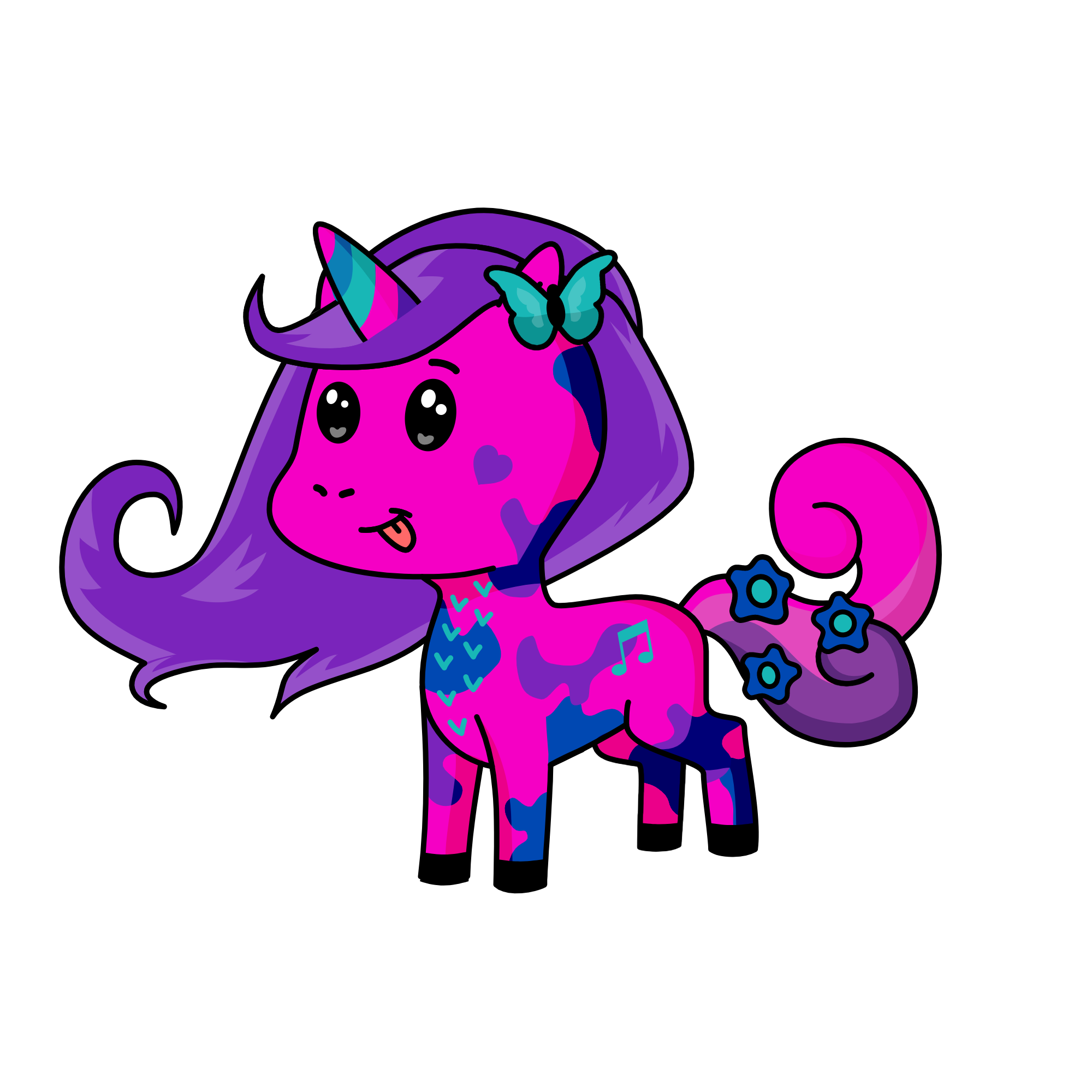 DJ, the unicorn