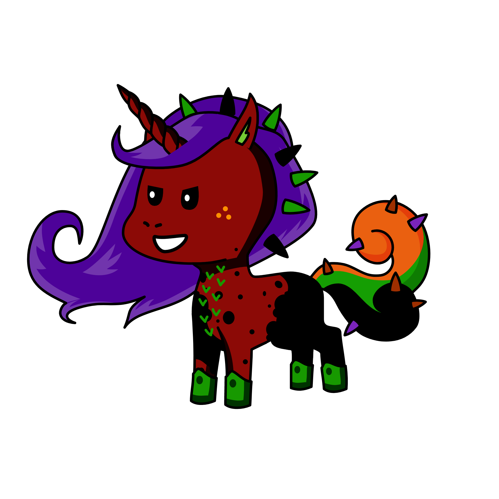 HAllOWEEN, the unicorn