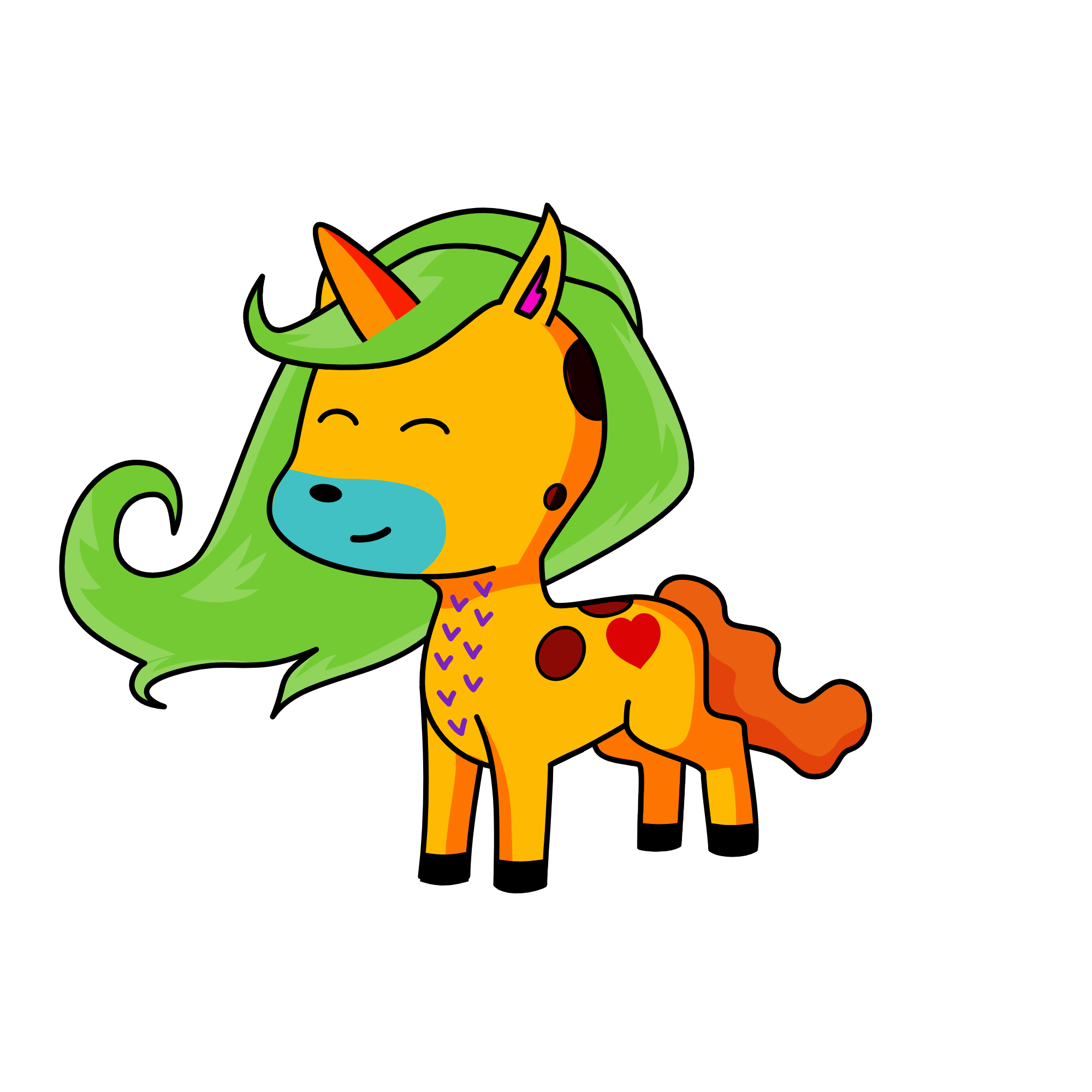 pooey, the unicorn